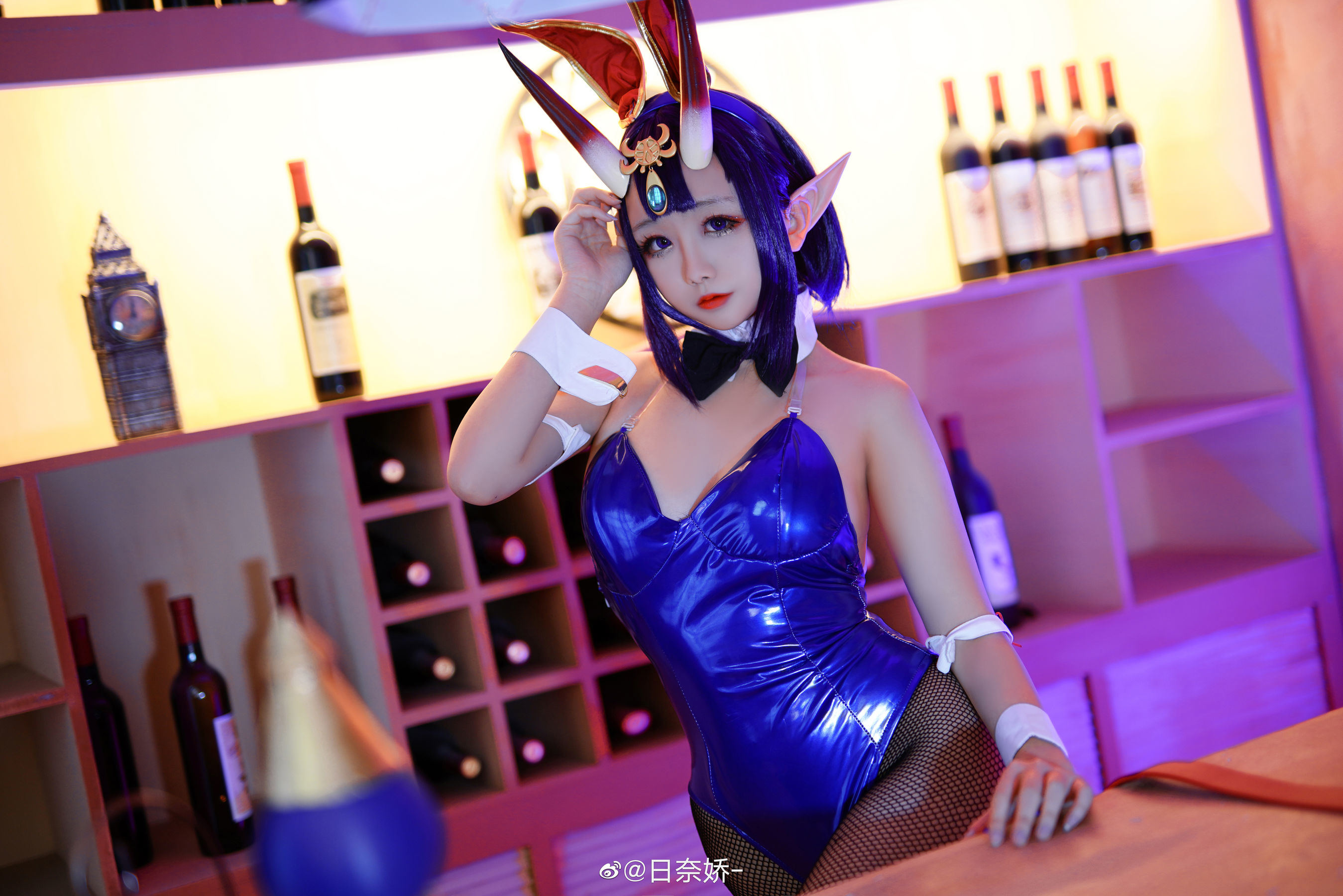コスプレ福利] ヒナキョウ - 酒呑童子 バニーガール