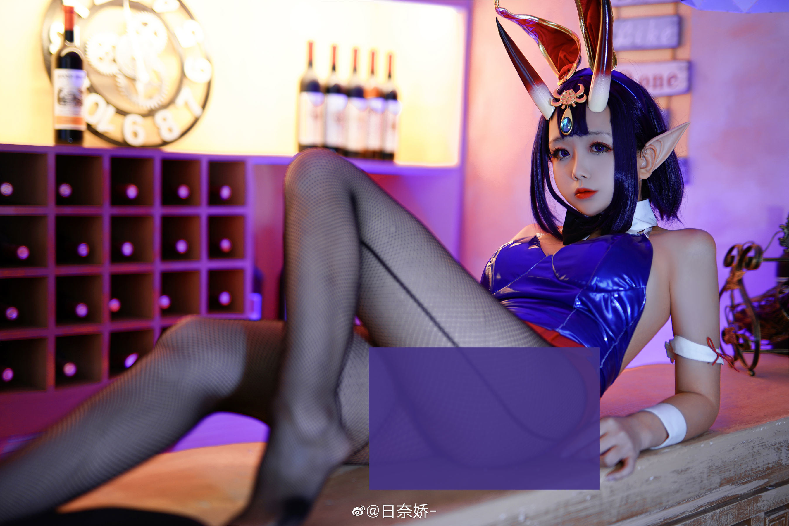 コスプレ福利] ヒナキョウ - 酒呑童子 バニーガール