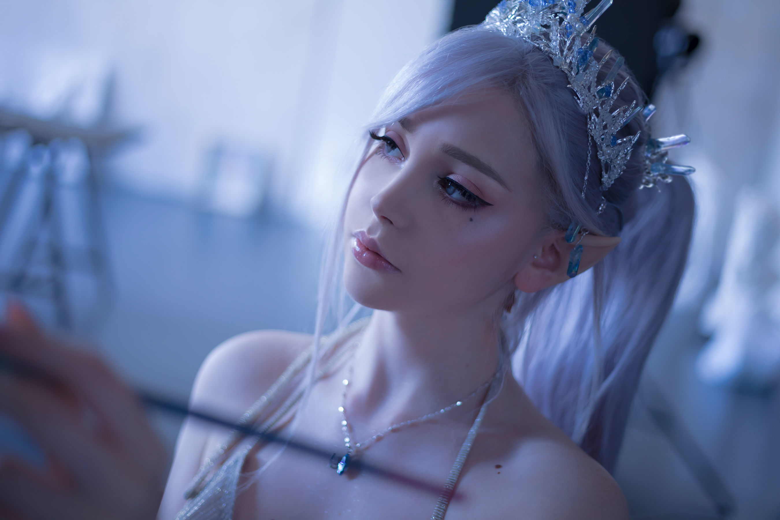 คอสเพลย์ ฟูหรี] สาวสวยต่างประเทศ SayaTheFox - เอลฟ์