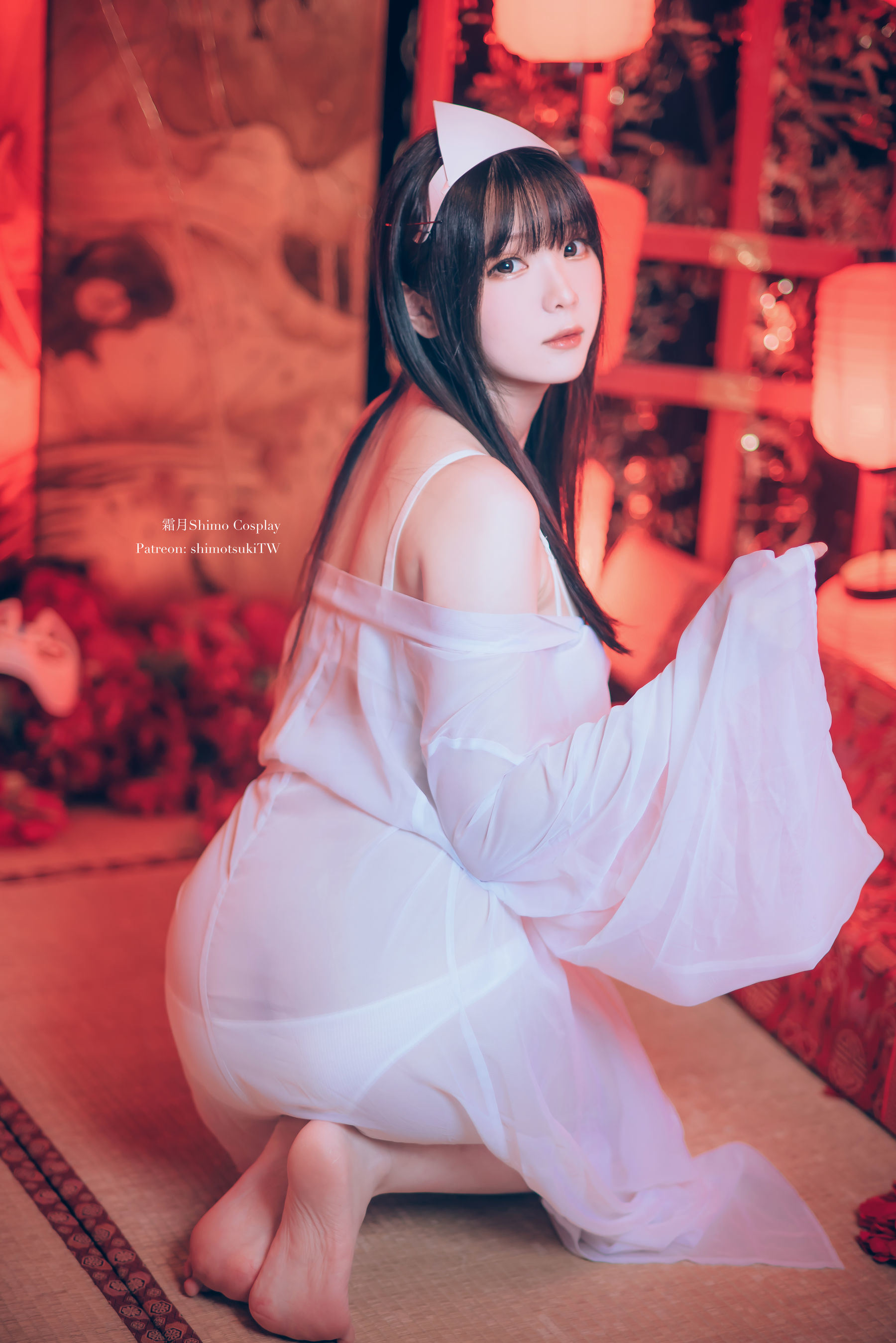 Cosplay Phúc lợi] Weibo Cô gái Shuangyue shimo - Halloween