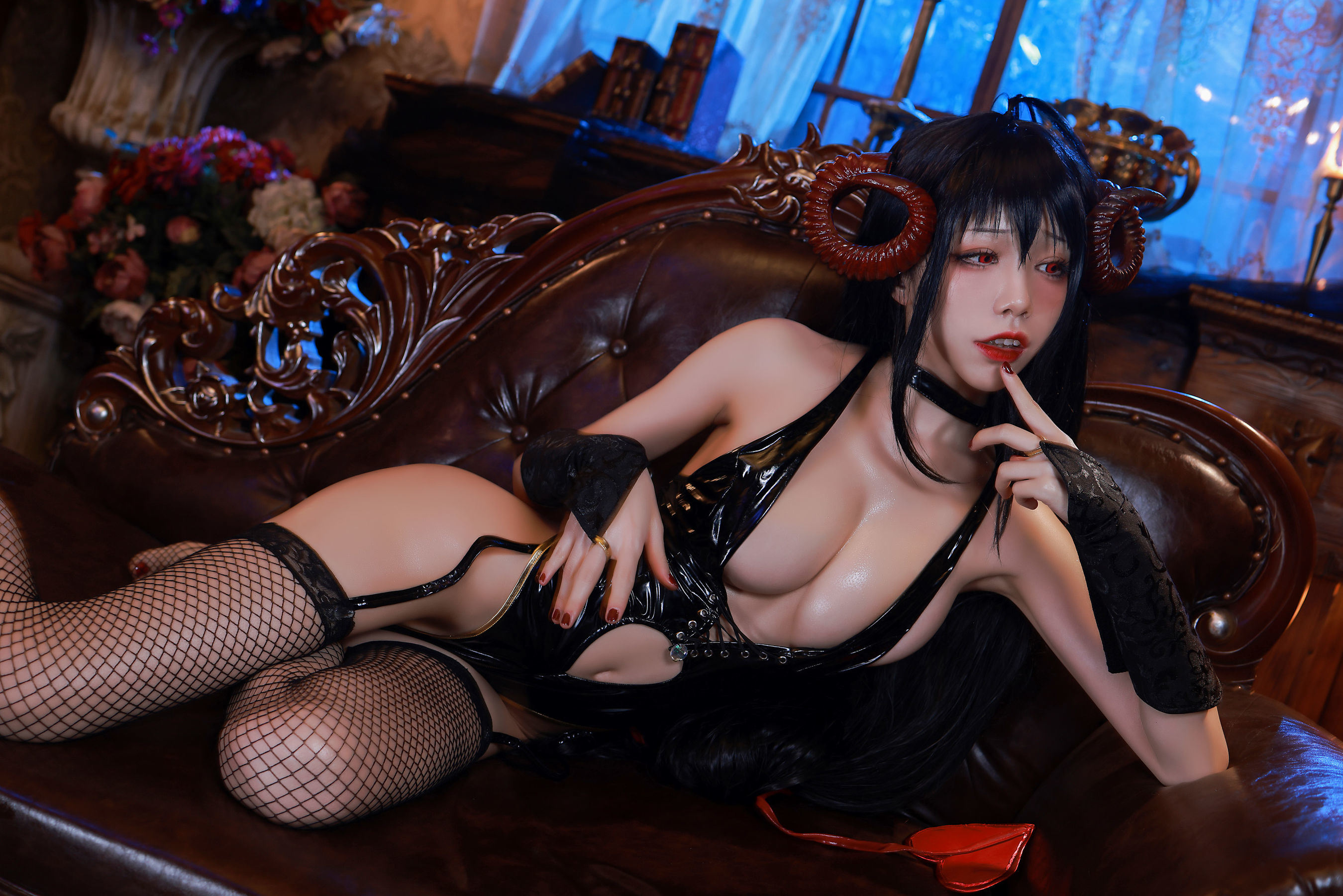 COS Phúc Lợi] Blogger Anime Shuimiao Aqua - Đại Phong Ác Ma