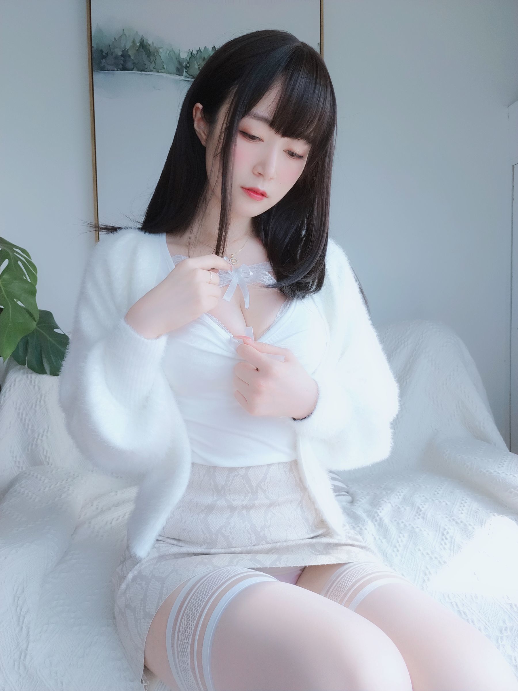 COS Phúc lợi] Coser tiểu thư Bạc - Bạch Lệ Sỹ