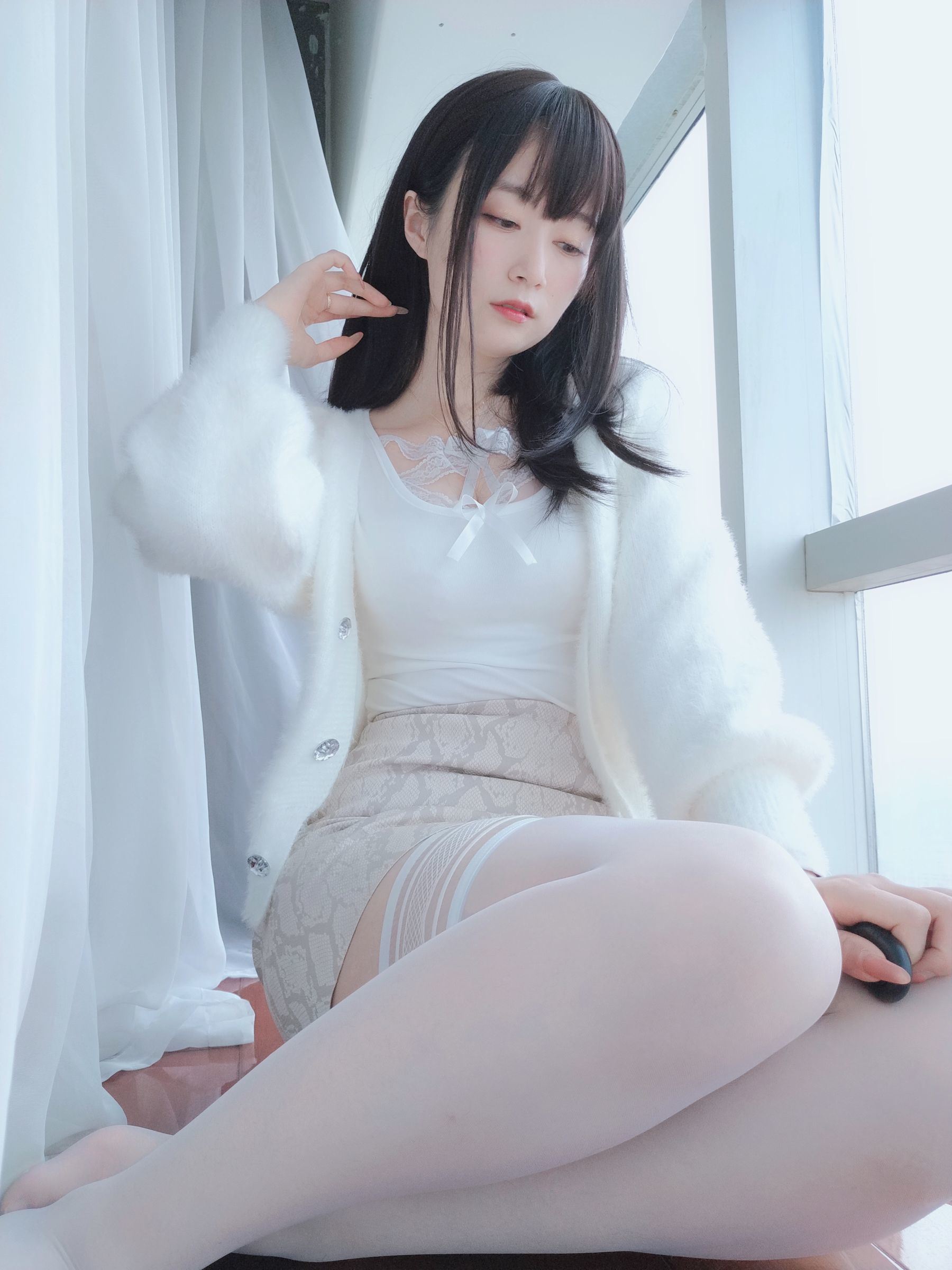 COS Phúc lợi] Coser tiểu thư Bạc - Bạch Lệ Sỹ