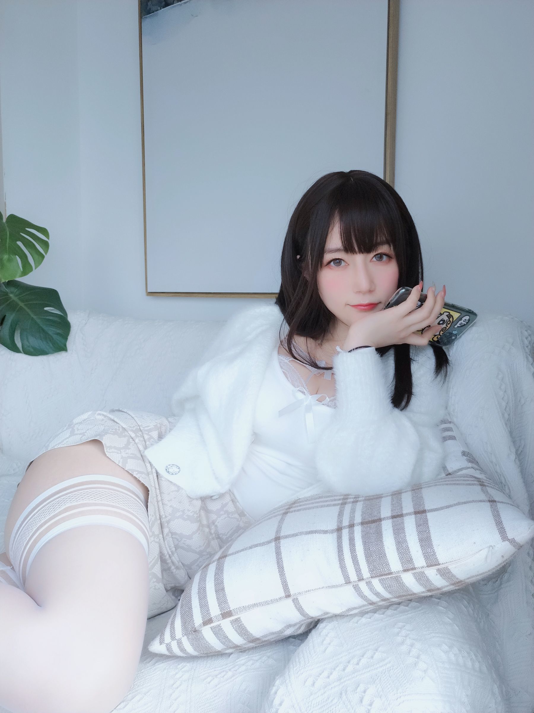 [COS福利] Coser小姐姐白银 - 白蕾丝