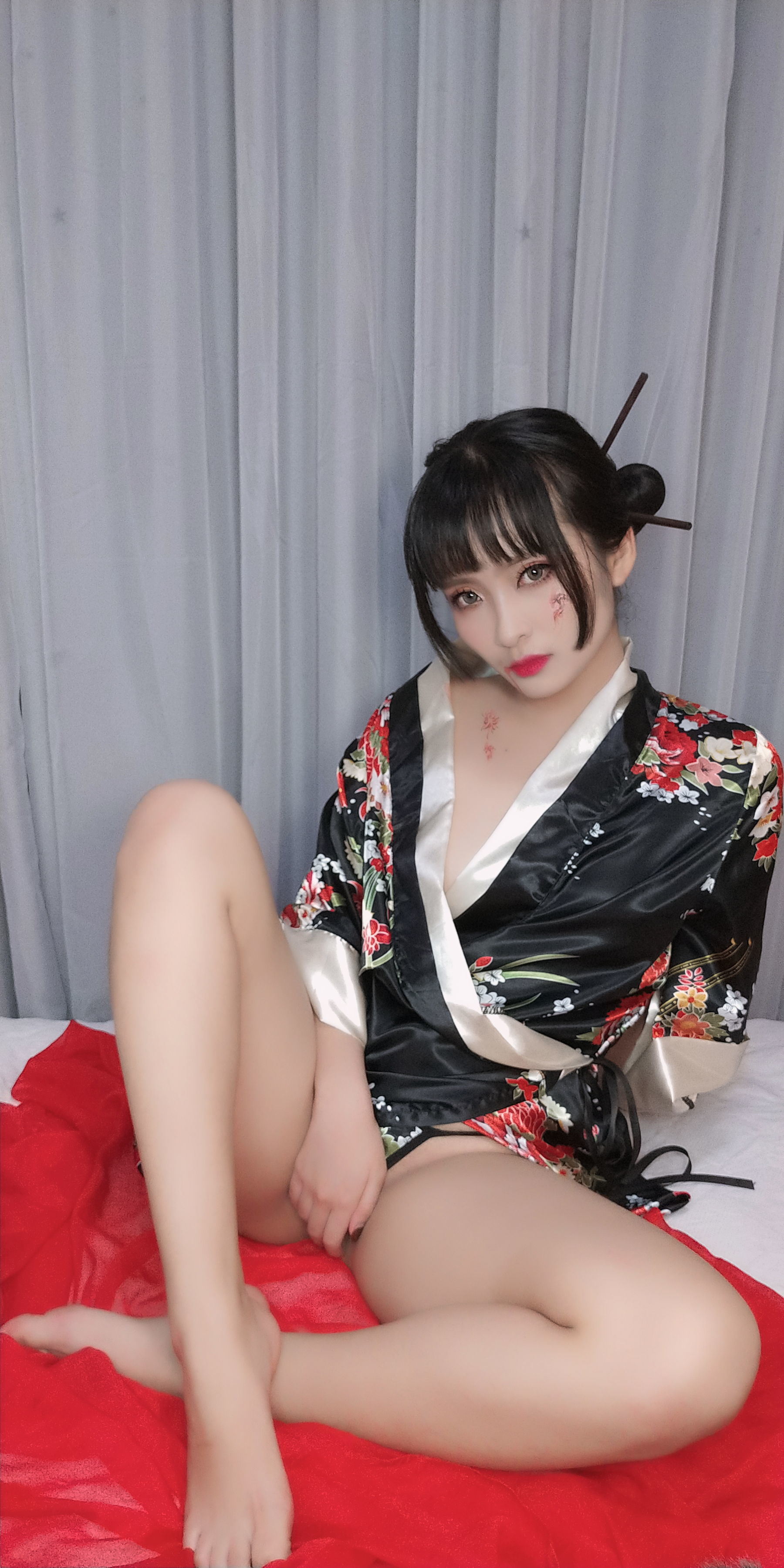 [COS福利] 动漫博主洛璃 belle SAMA - 歌舞伎