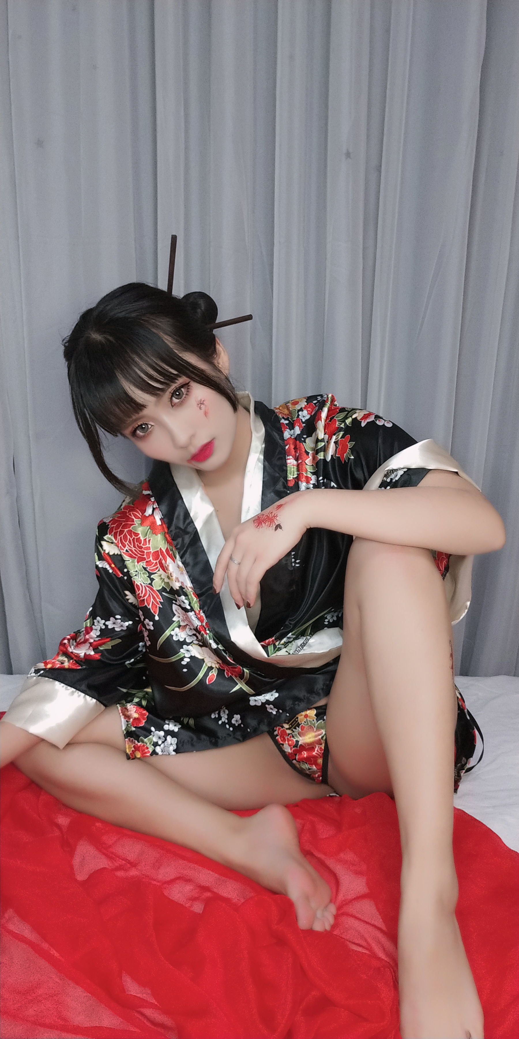[COS福利] 动漫博主洛璃 belle SAMA - 歌舞伎