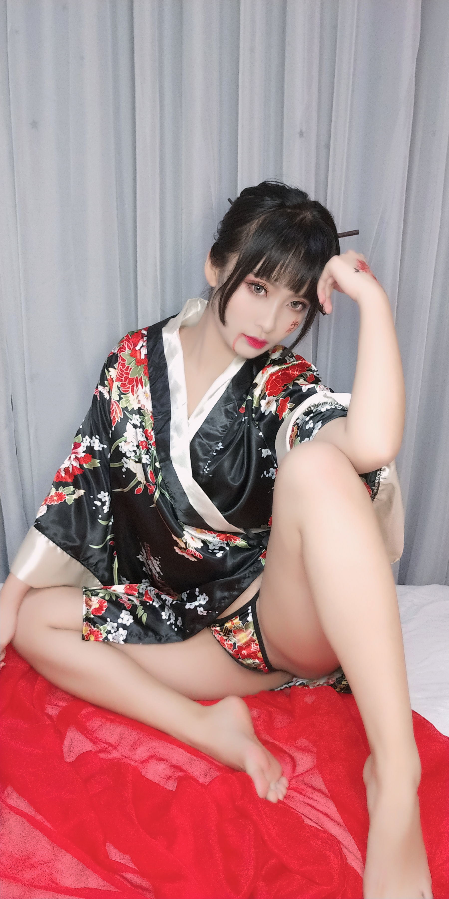 [COS福利] 动漫博主洛璃 belle SAMA - 歌舞伎
