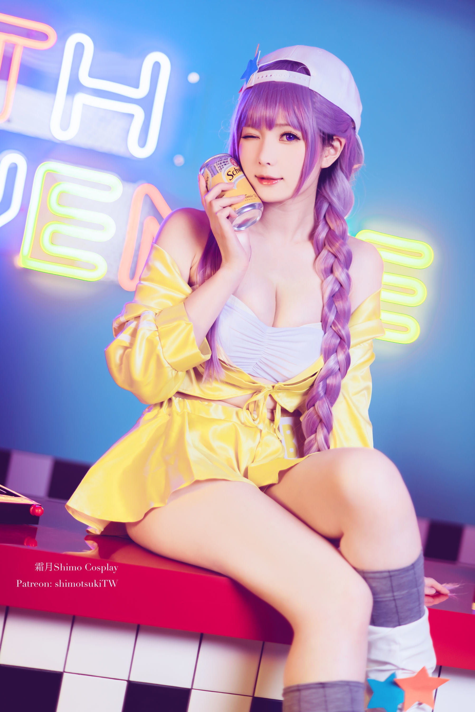 COS 福利] 微博妹紙霜月 Shimo - BB 泳裝