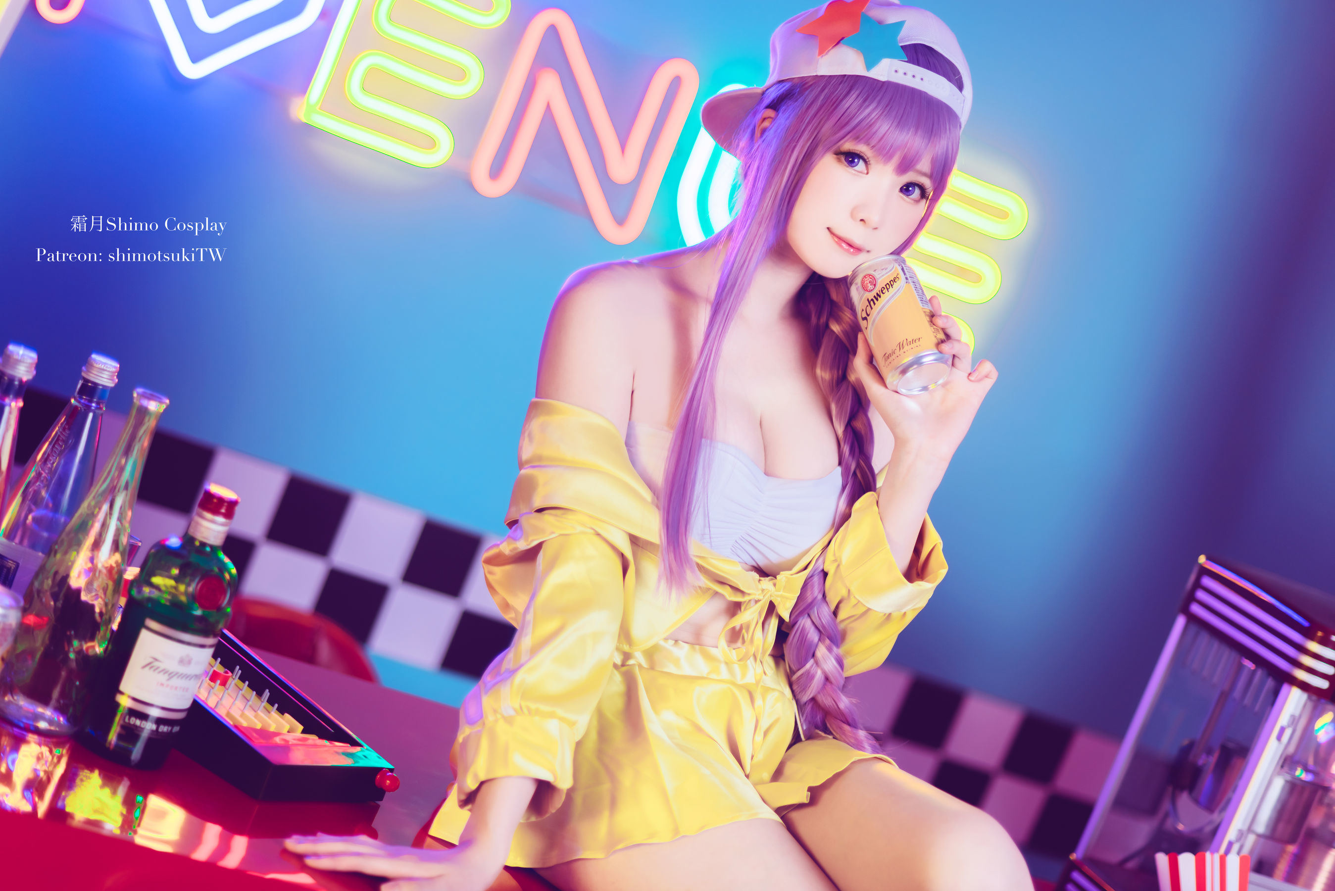 COS 福利] 微博妹紙霜月 Shimo - BB 泳裝