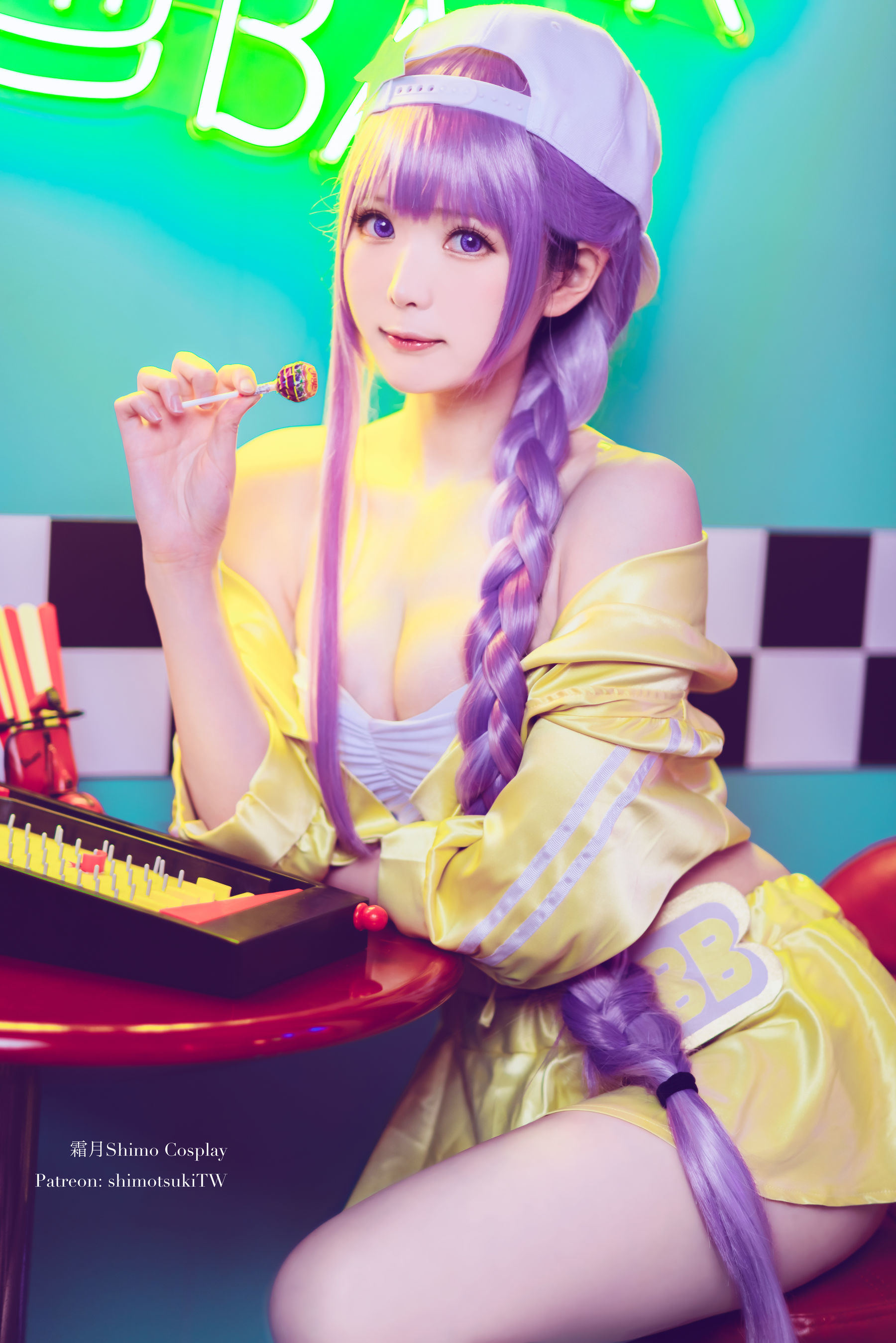 COS 福利] 微博妹紙霜月 Shimo - BB 泳裝