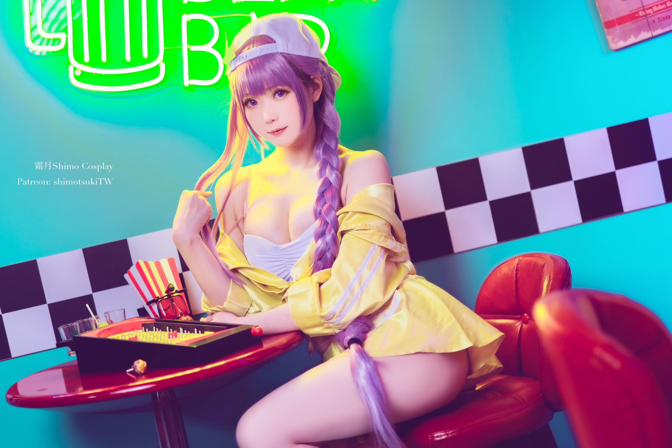 COS 福利] 微博妹紙霜月 Shimo - BB 泳裝