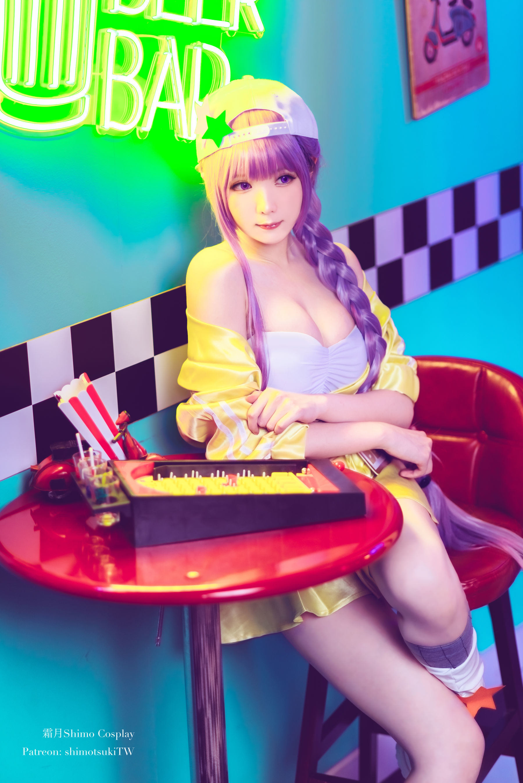 COS 福利] 微博妹紙霜月 Shimo - BB 泳裝