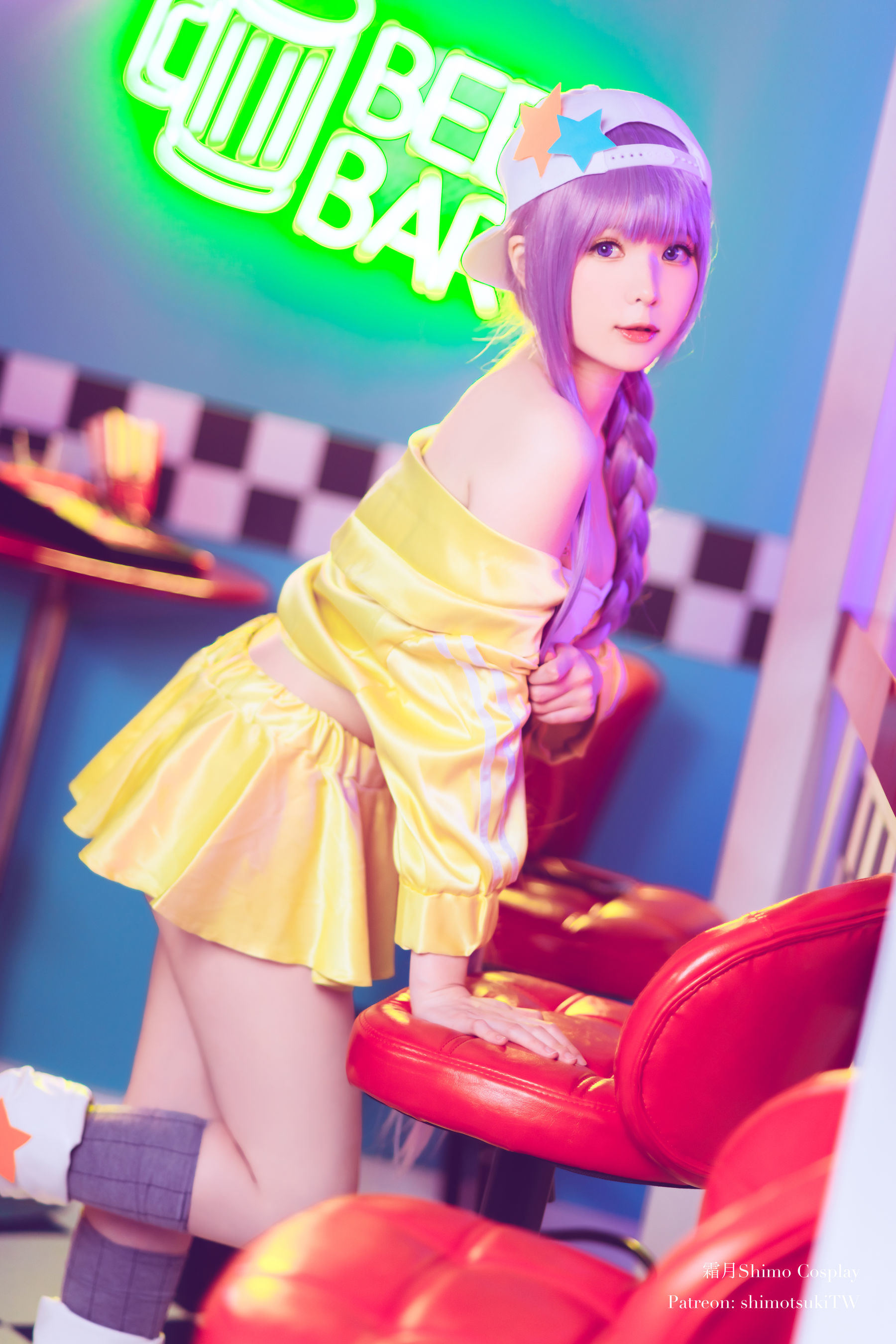 COS 福利] 微博妹紙霜月 Shimo - BB 泳裝