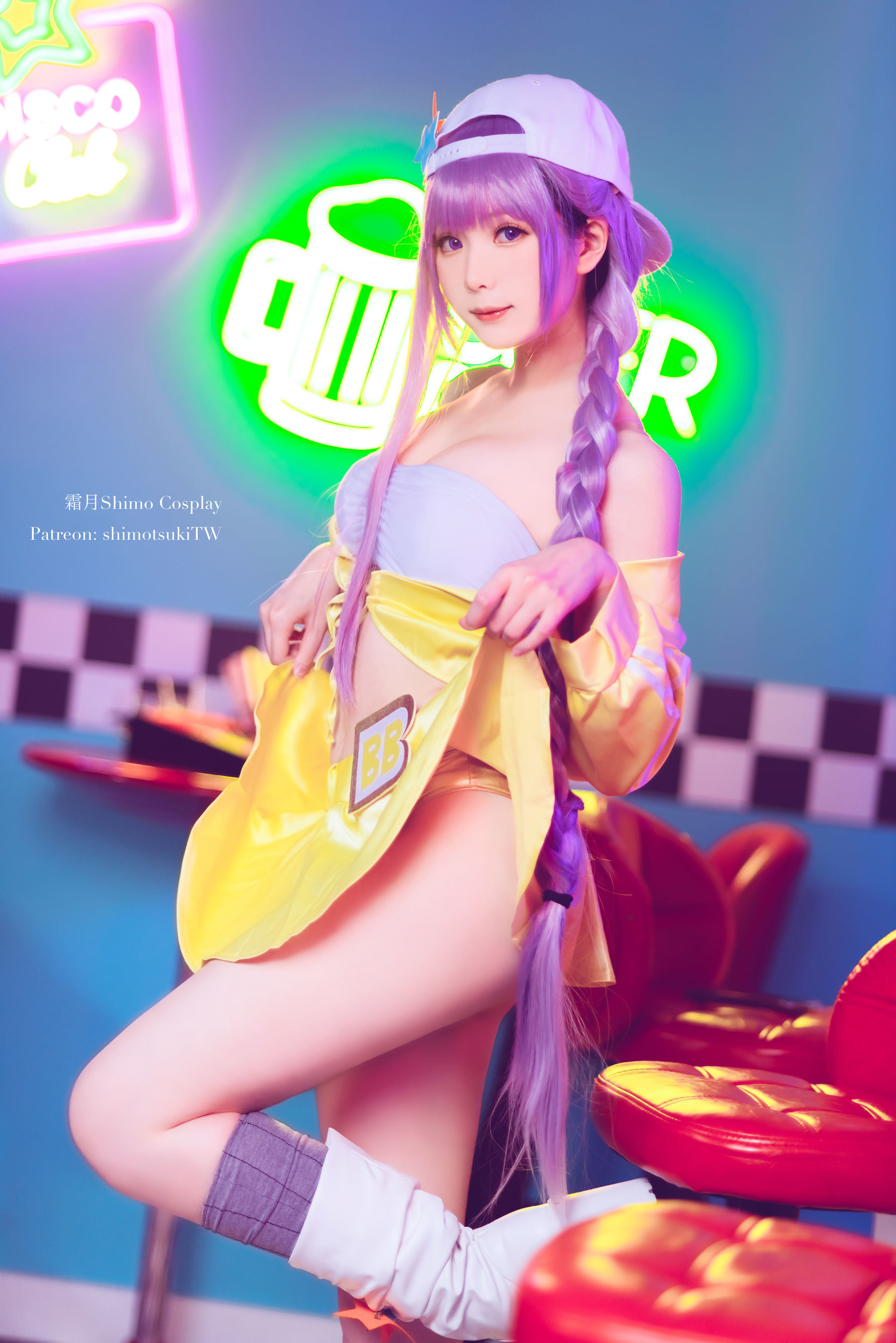 COS 福利] 微博妹紙霜月 Shimo - BB 泳裝