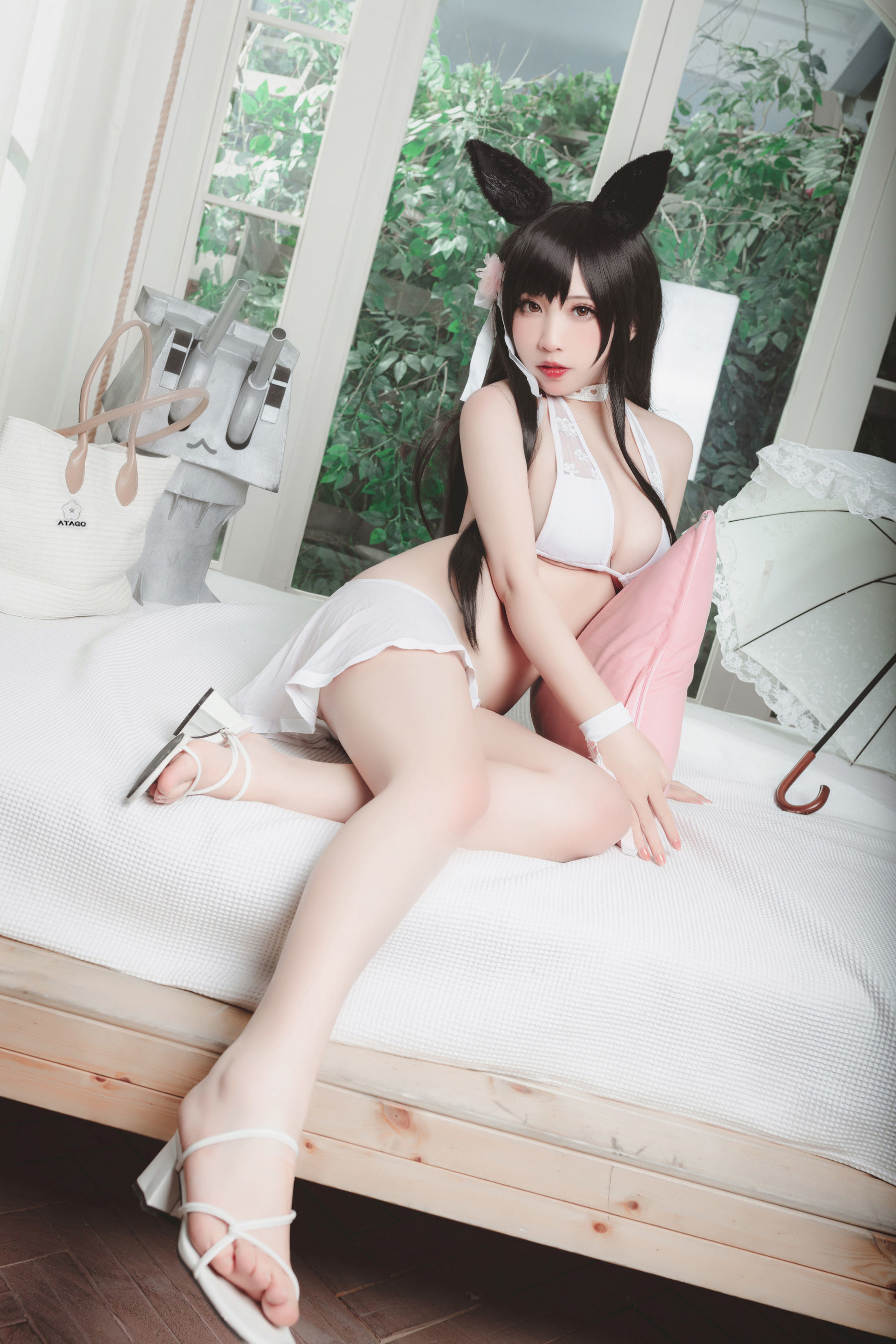 COS Phúc lợi] Blogger Anime Nekota Seina Nana - Aitang Áo tắm Khúc Hành Quân Mùa Hè Nổi Bật