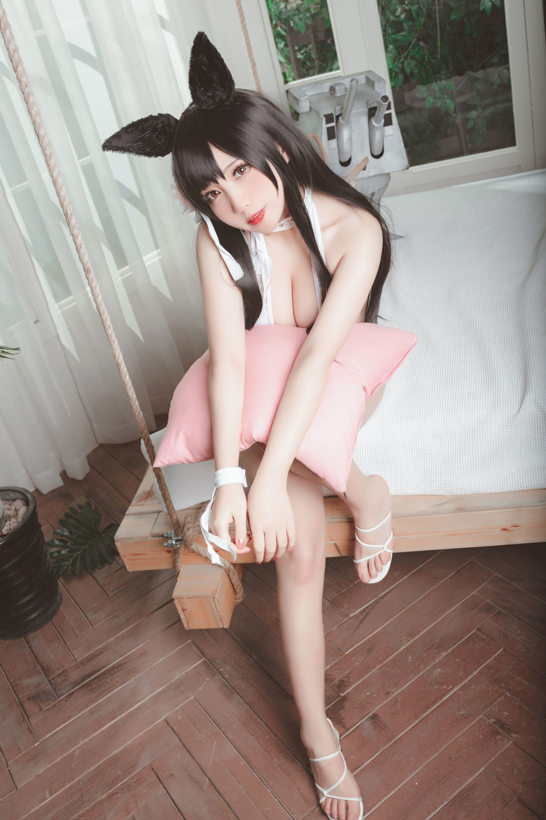 COS Phúc lợi] Blogger Anime Nekota Seina Nana - Aitang Áo tắm Khúc Hành Quân Mùa Hè Nổi Bật