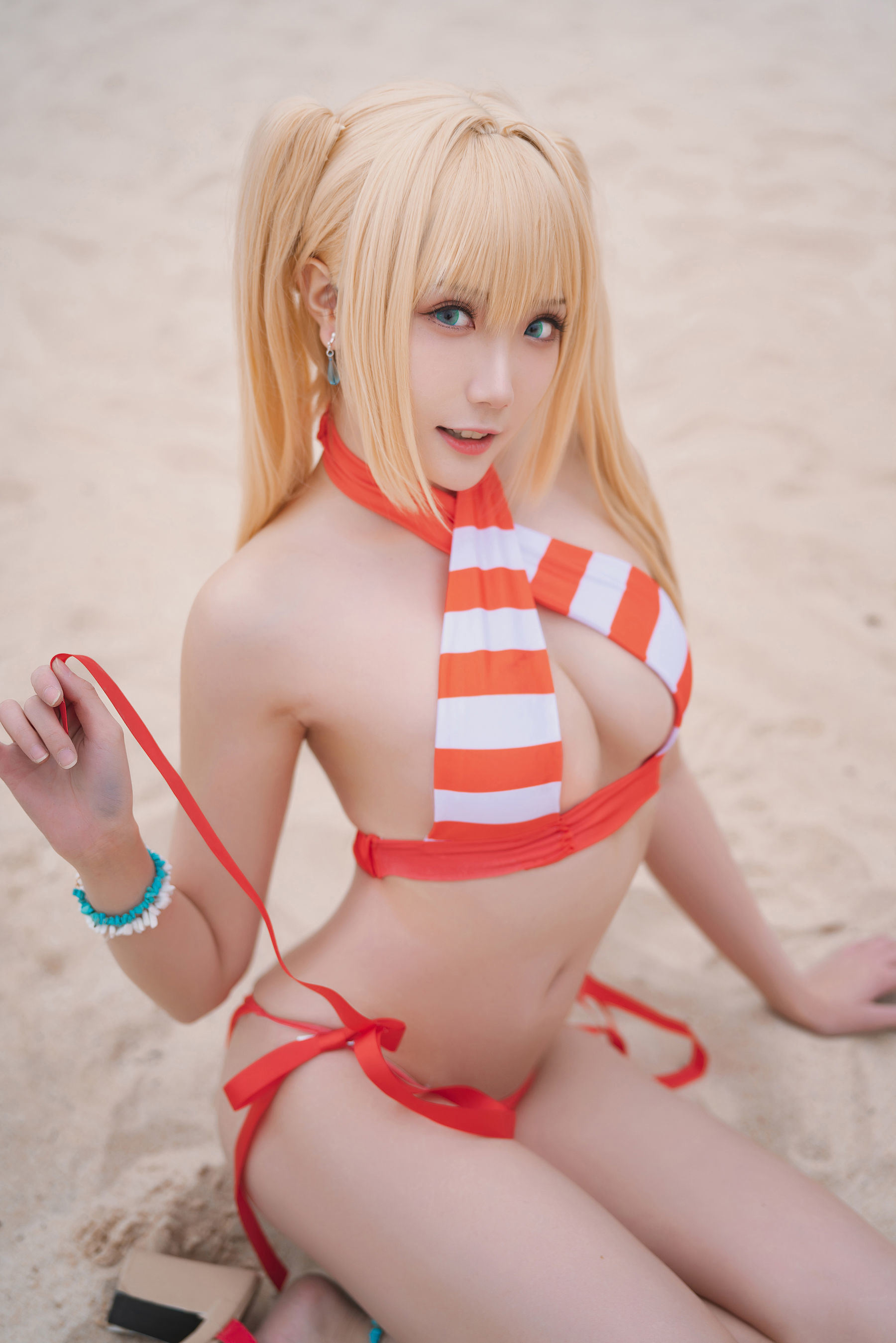 コスプレ特典] コスプレイヤー グアシチャン 特典 - ネロ水着