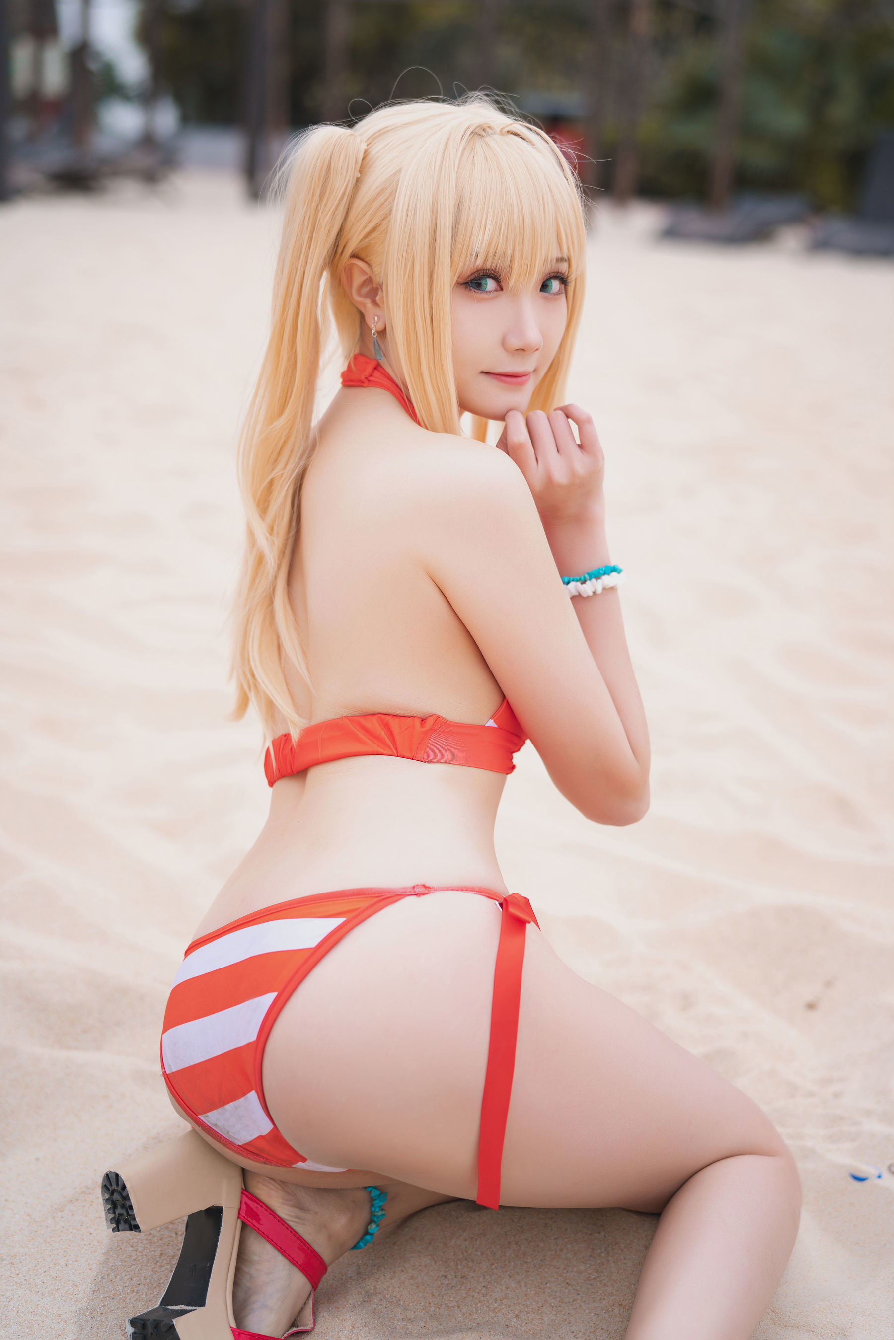 コスプレ特典] コスプレイヤー グアシチャン 特典 - ネロ水着
