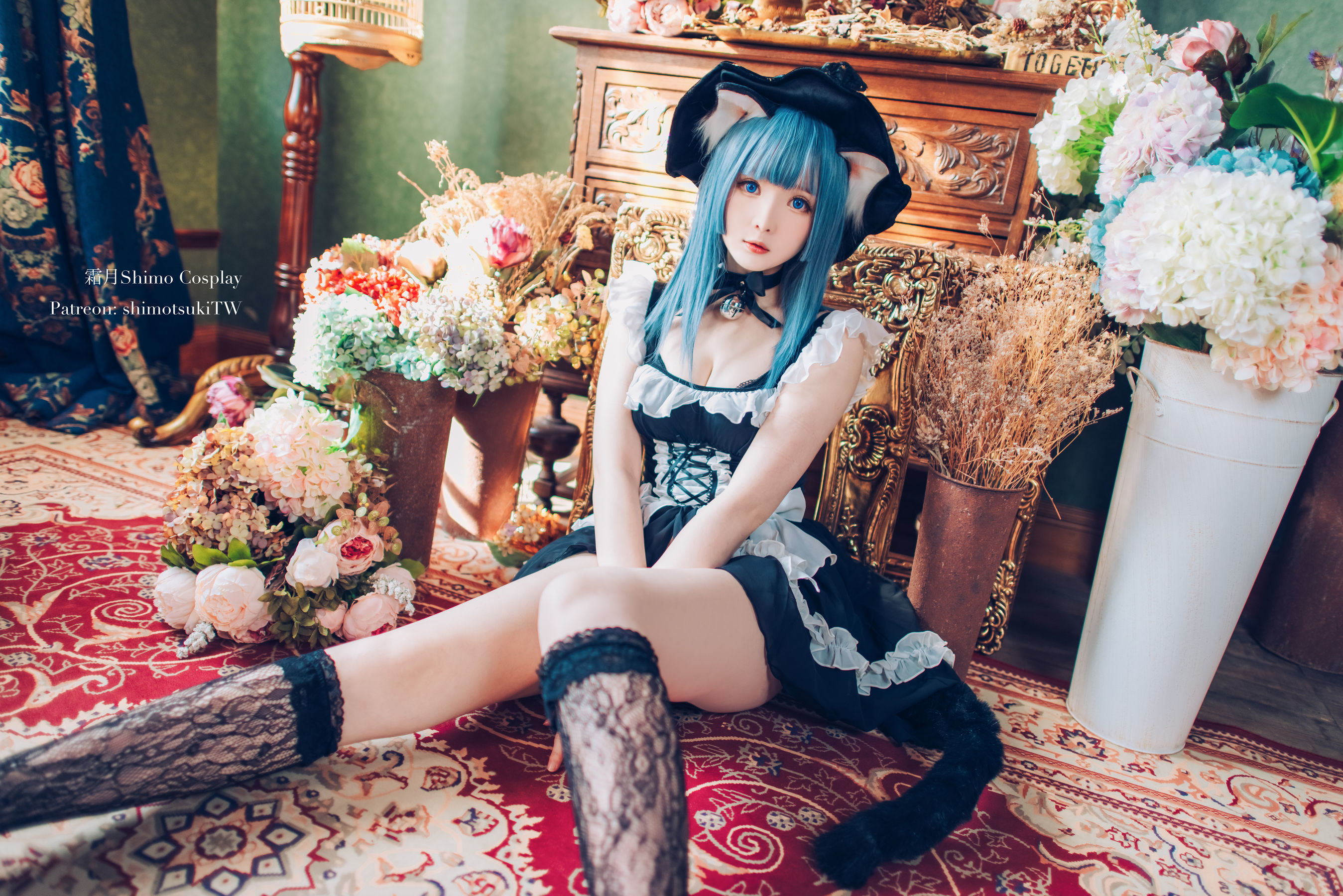コスプレ福利] ウェイボーの妹子 霜月shimo - レース