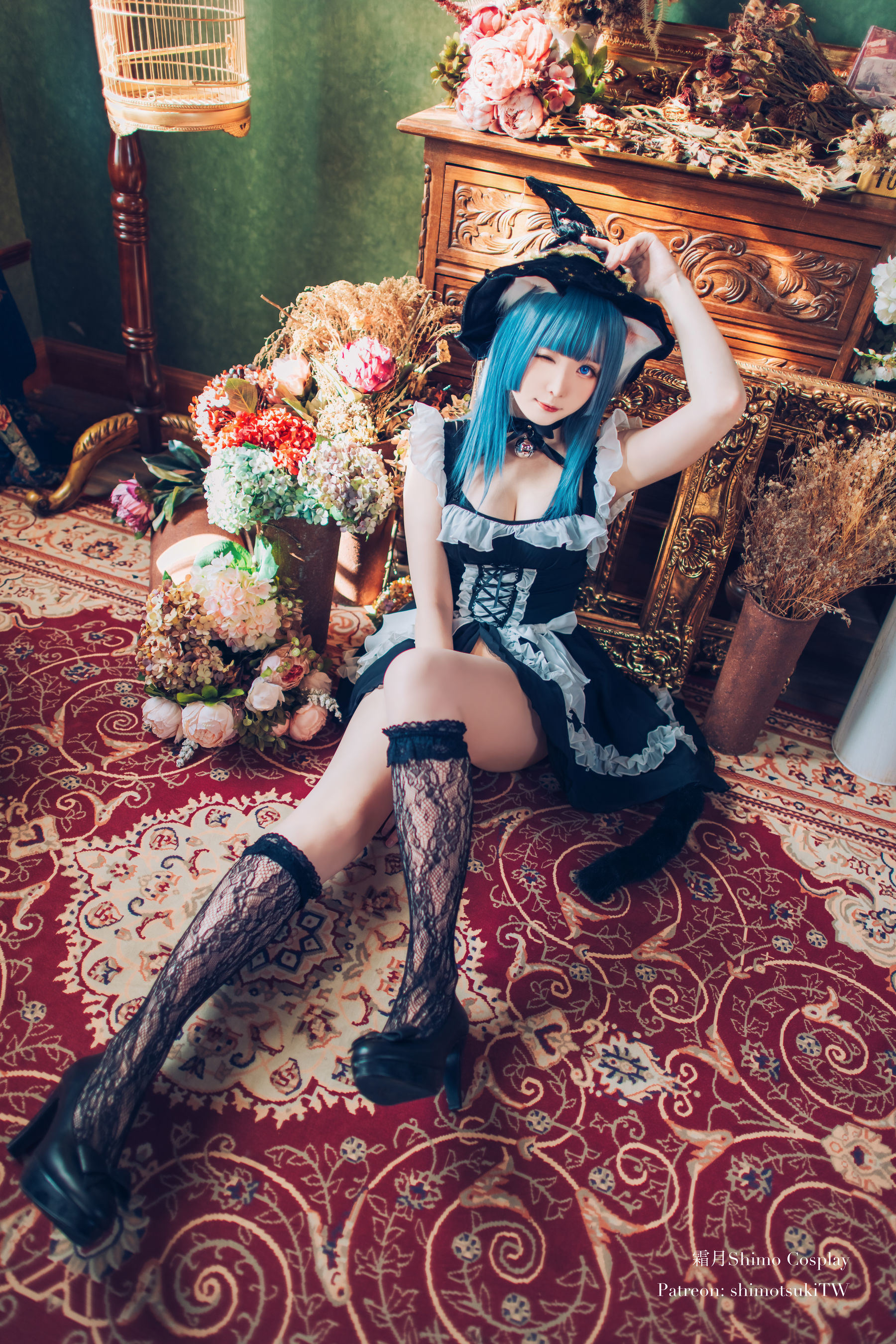 コスプレ福利] ウェイボーの妹子 霜月shimo - レース
