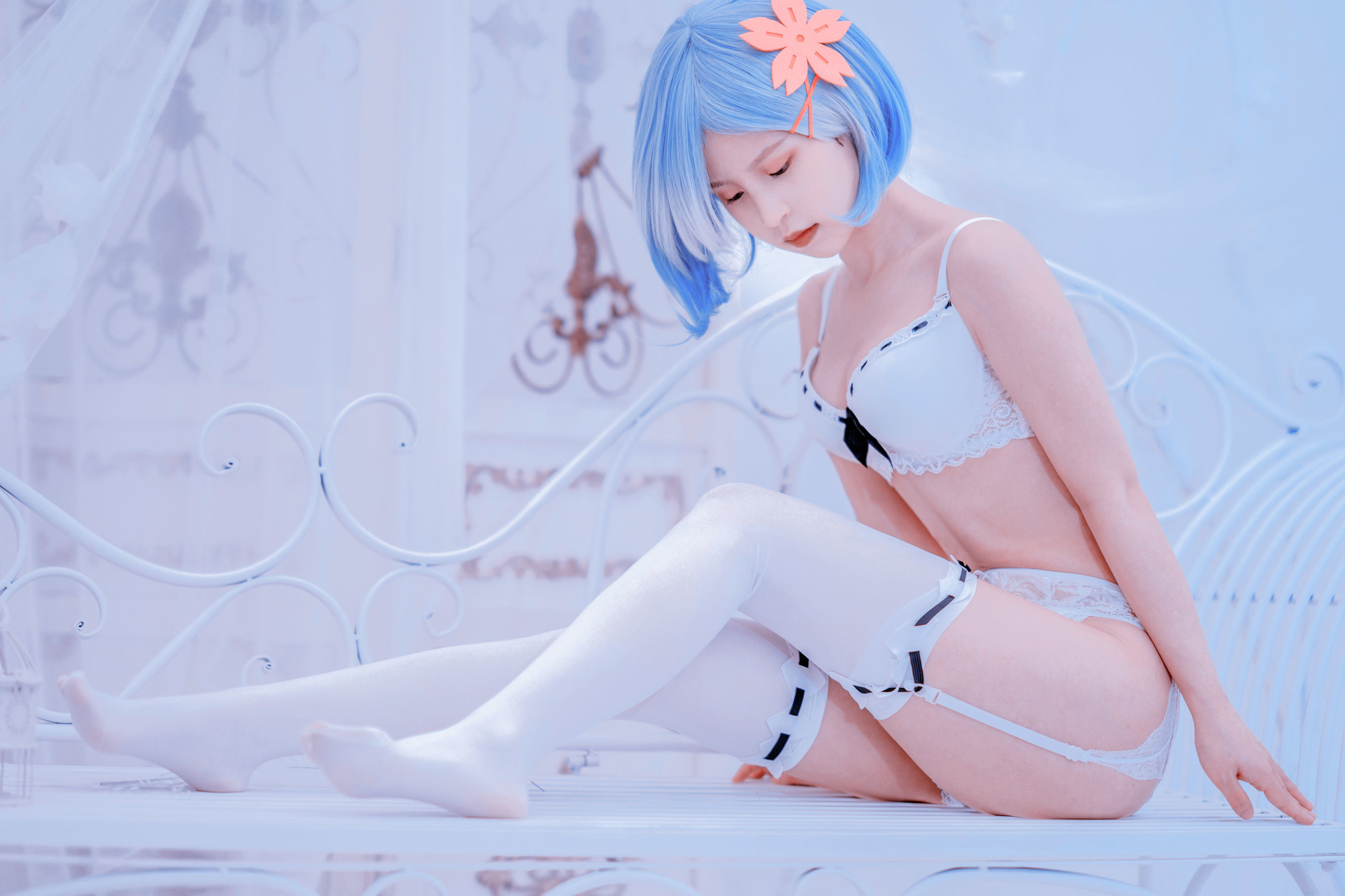 [COS福利] 美少女晕崽 - 蕾姆