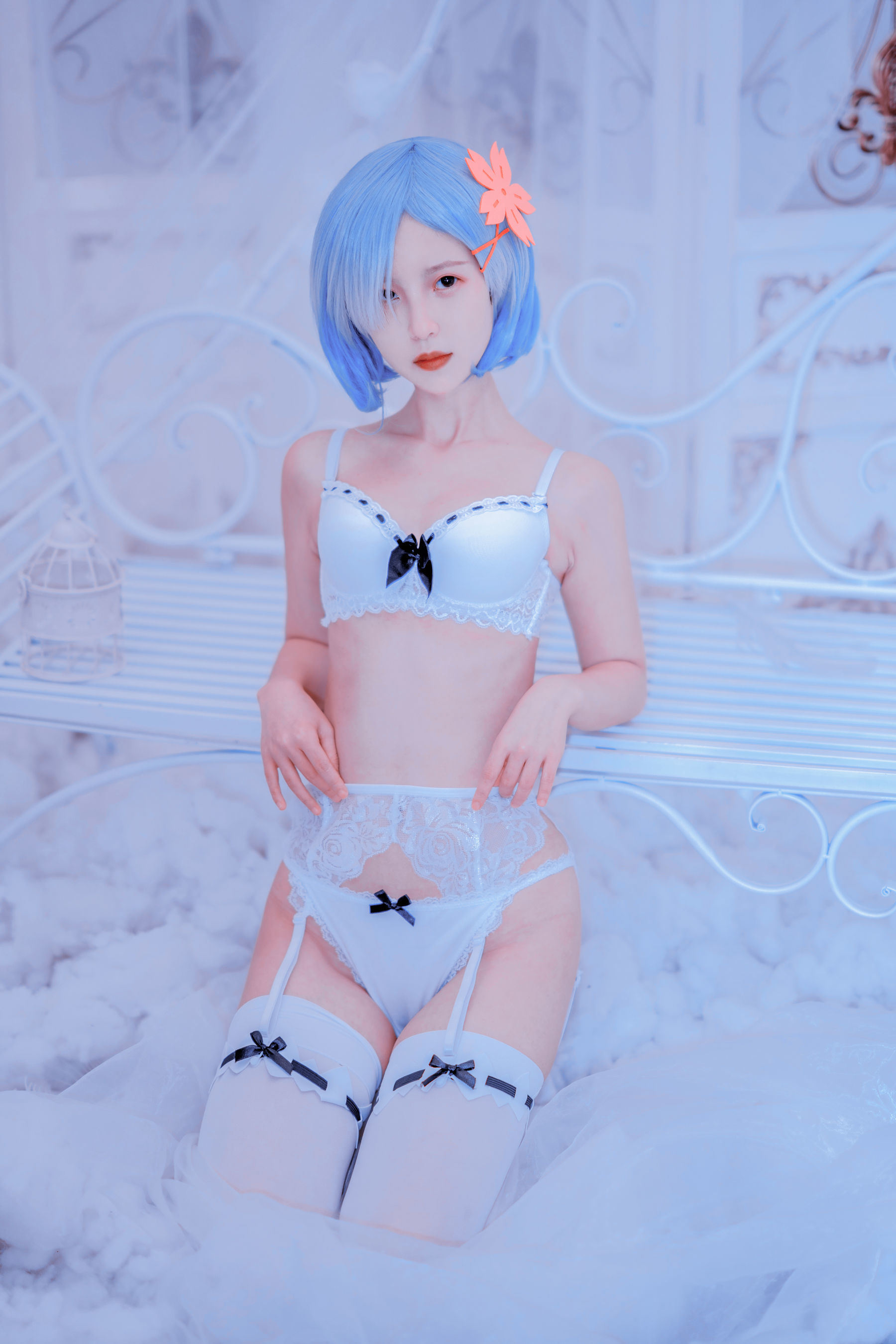 [COS福利] 美少女晕崽 - 蕾姆