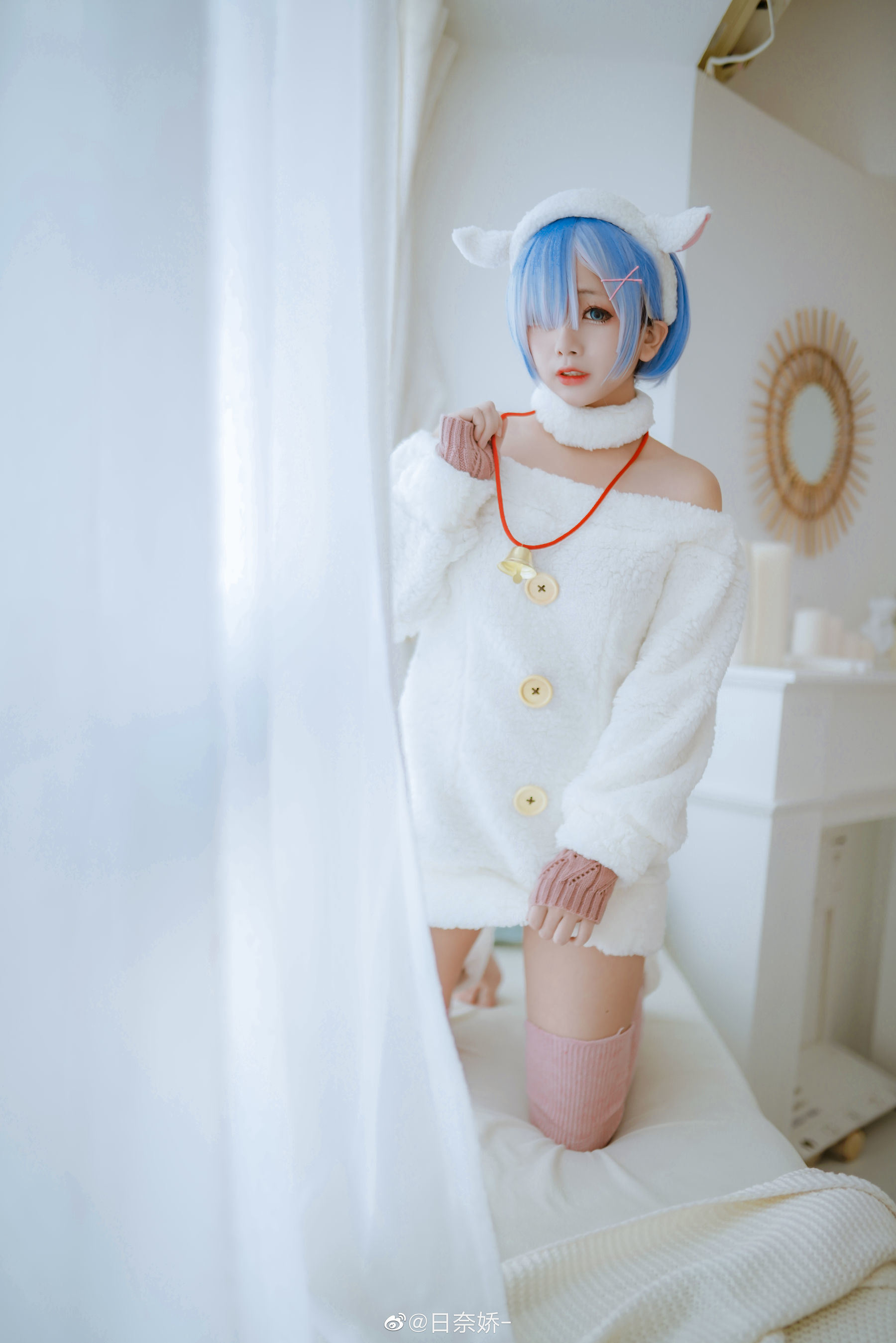 Cosplay Welfare] Ri Nai Jiao - Rem Sweater + Alice