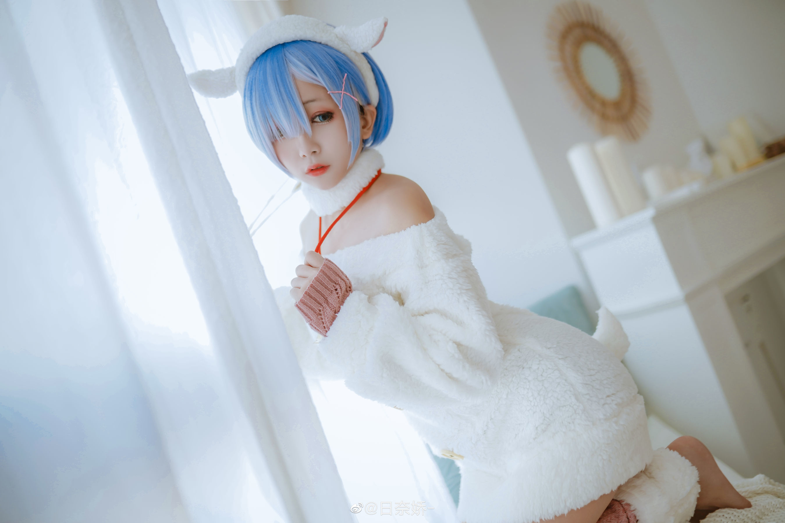 Cosplay Welfare] Ri Nai Jiao - Rem Sweater + Alice