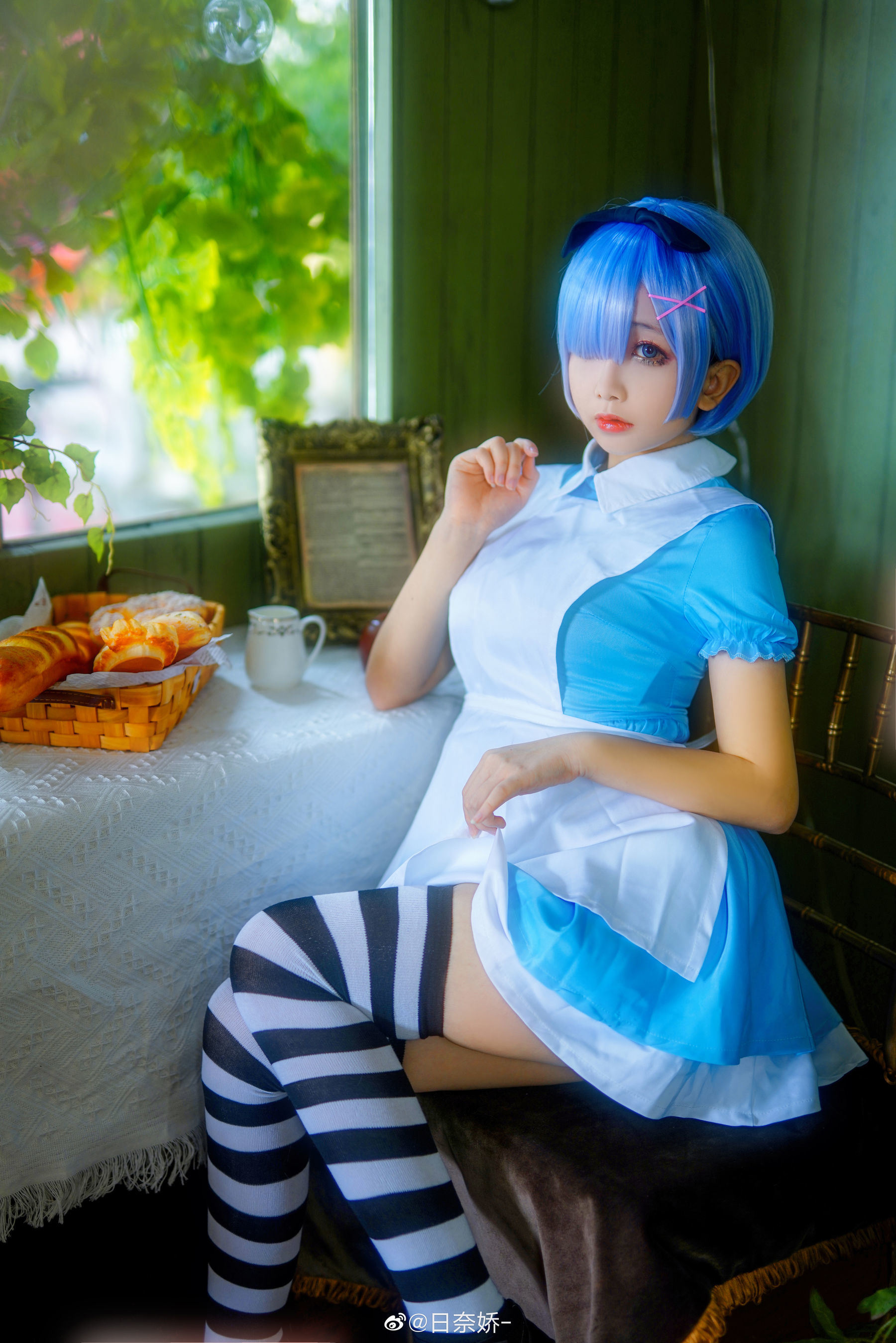 Cosplay Welfare] Ri Nai Jiao - Rem Sweater + Alice