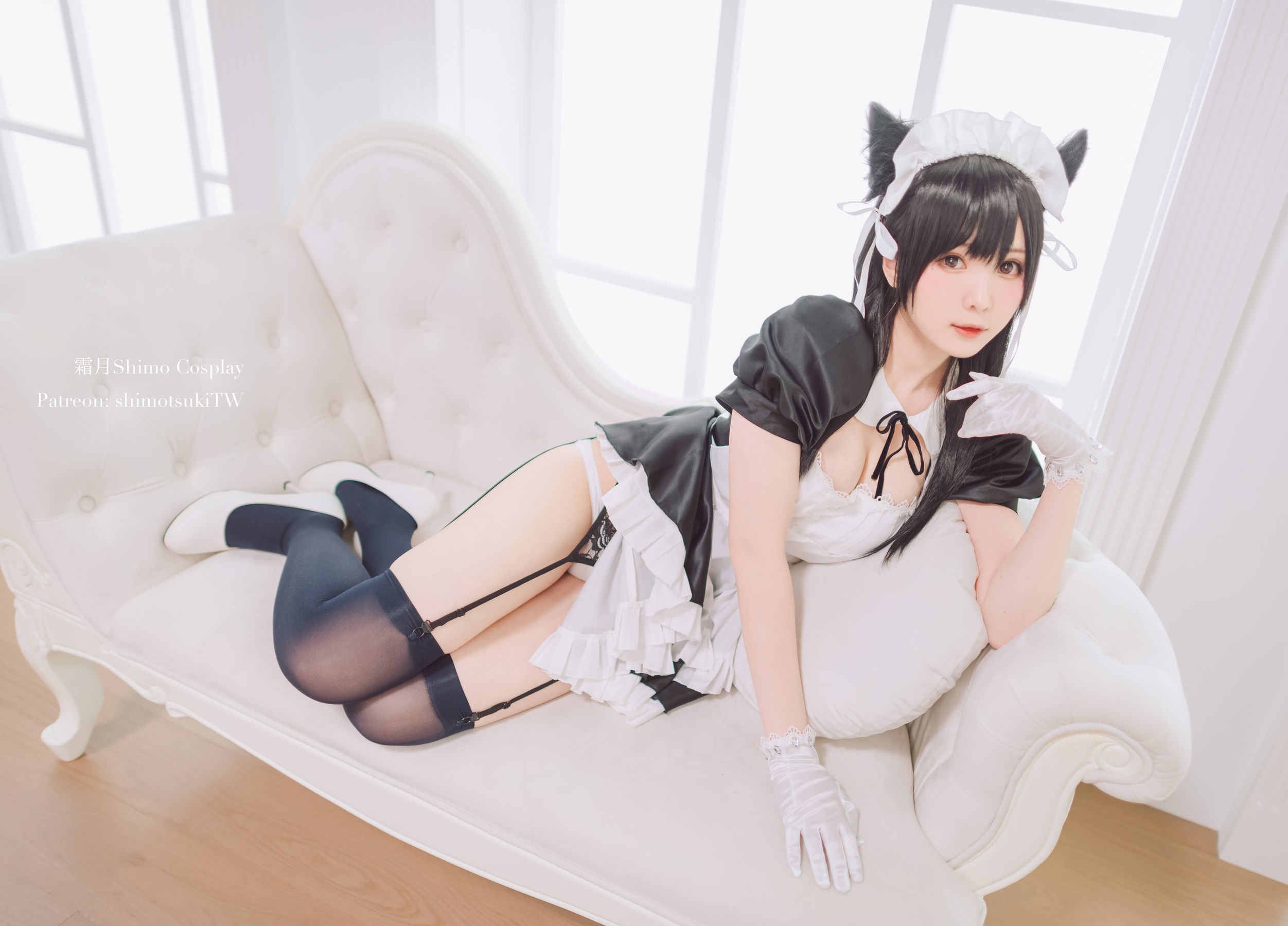 COS Phúc Lợi] Weibo Cô Gái Shimo - Atago Nữ Hầu