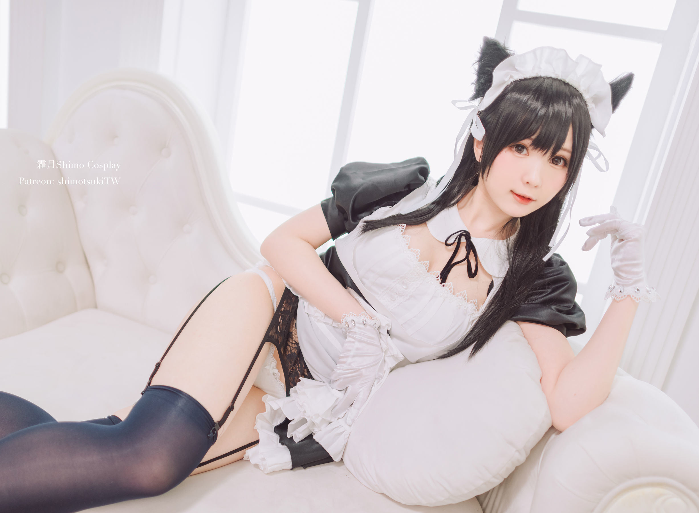 COS Phúc Lợi] Weibo Cô Gái Shimo - Atago Nữ Hầu