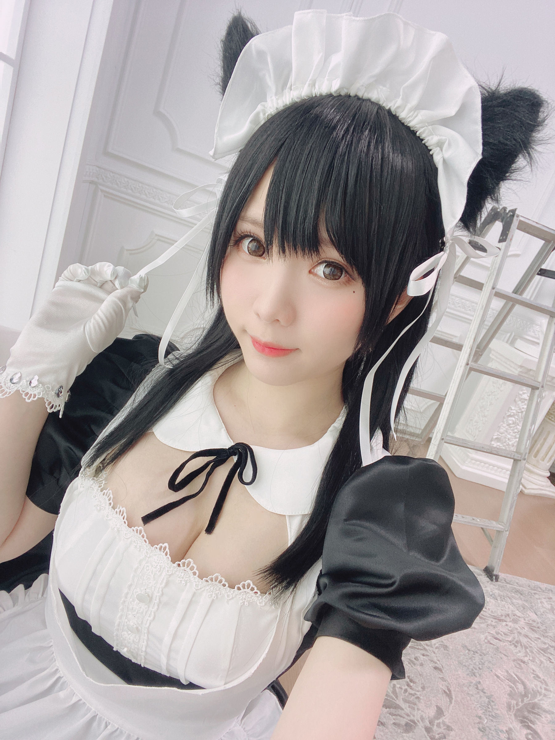 COS Phúc Lợi] Weibo Cô Gái Shimo - Atago Nữ Hầu