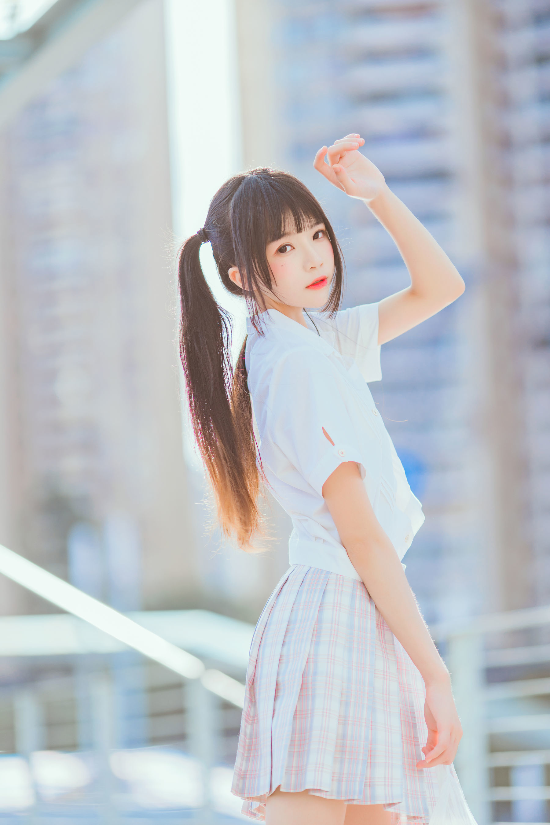 [COS福利] 桜桃喵 - 少女之浅色系