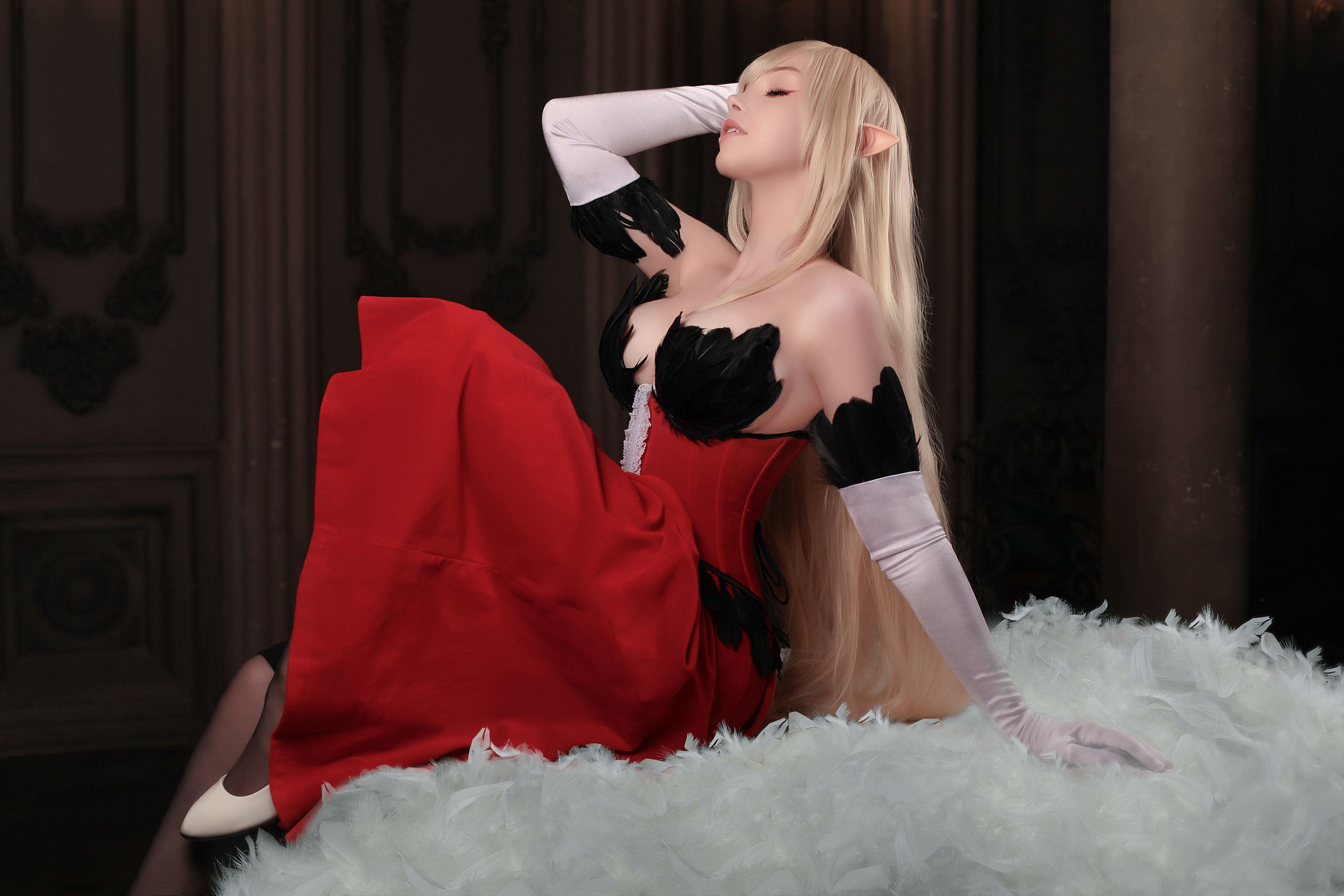 COSเพลย์ ฟูหลี่] สาวสวยต่างชาติ SayaTheFox - โอชิโนะ ชิโนบุ