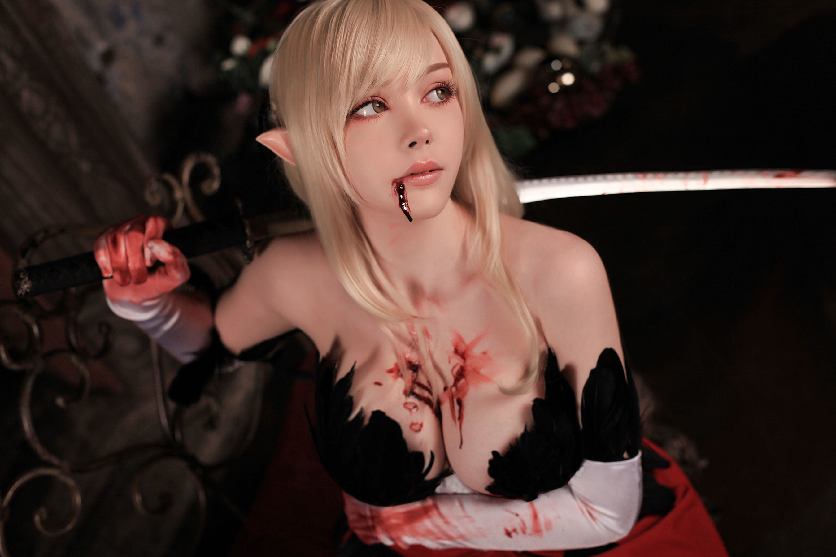 COSเพลย์ ฟูหลี่] สาวสวยต่างชาติ SayaTheFox - โอชิโนะ ชิโนบุ