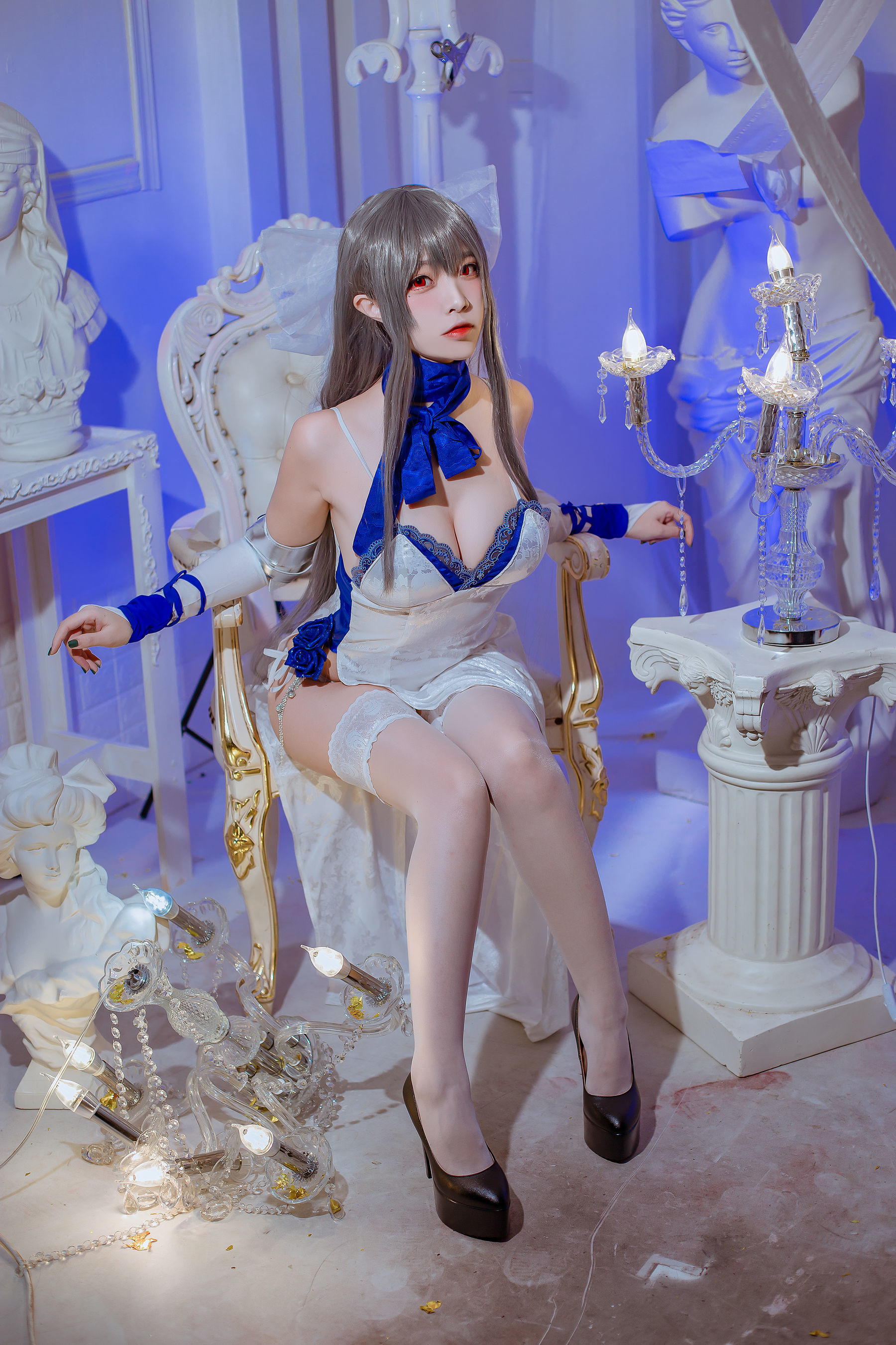 COSเบเนฟิต] Coser ยอดนิยม เอ๋อจั่ว นิซา - อัซเซอร์ เลน ชุดของ หลุยส์ที่เก้า