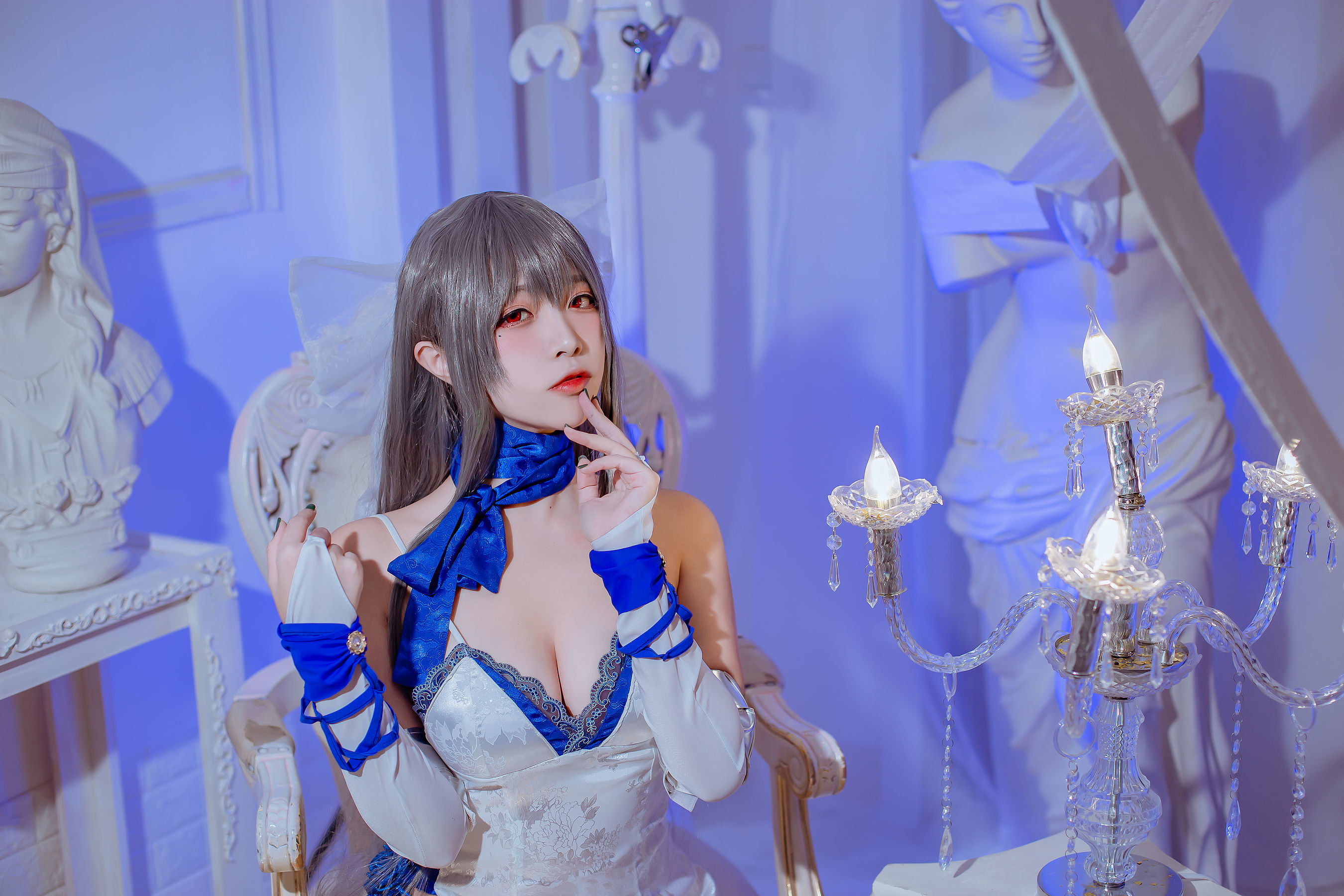 COSเบเนฟิต] Coser ยอดนิยม เอ๋อจั่ว นิซา - อัซเซอร์ เลน ชุดของ หลุยส์ที่เก้า