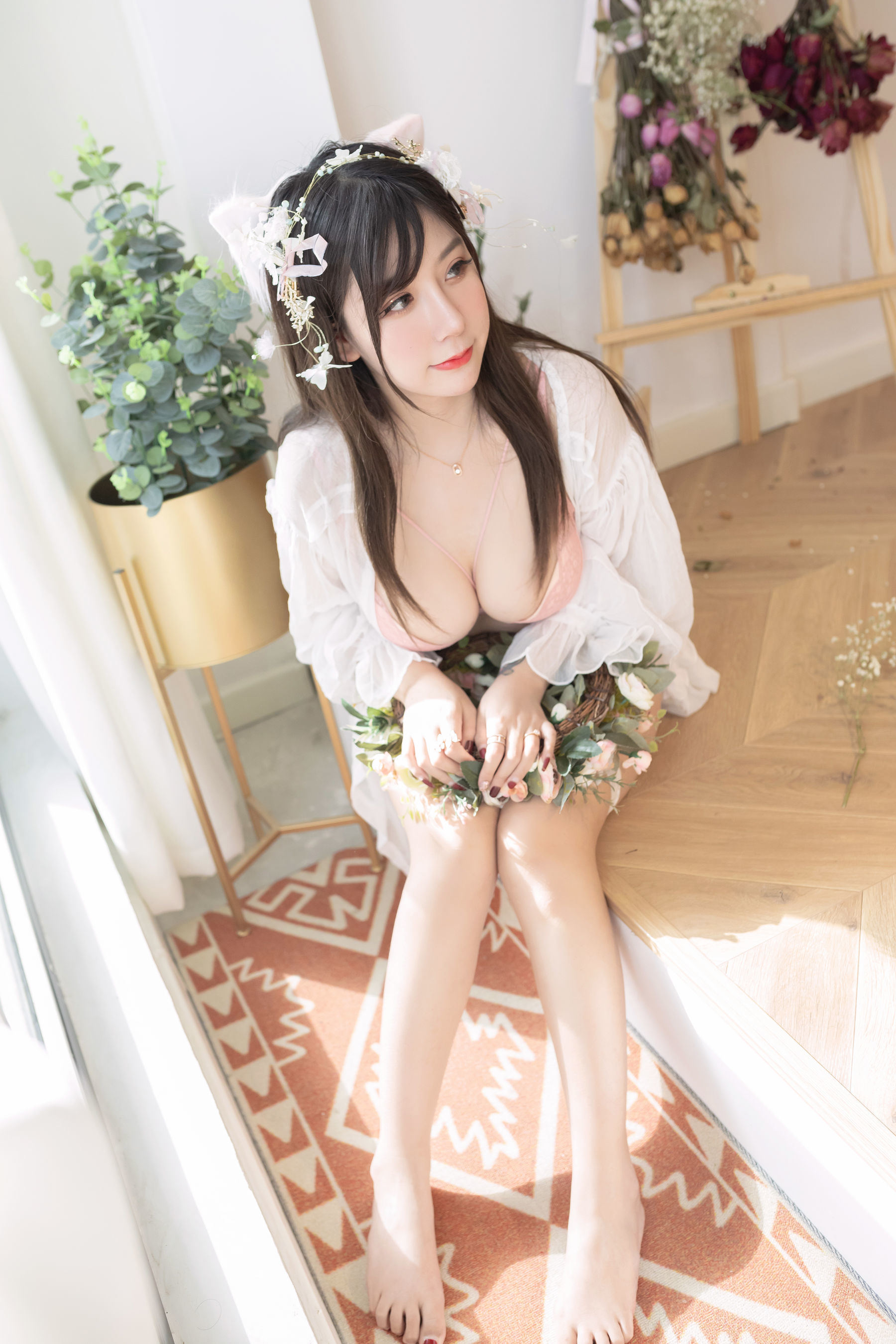 COS Welfare] Busty Cat Nine Sauce Sakura - The Flower at 20 Years Old