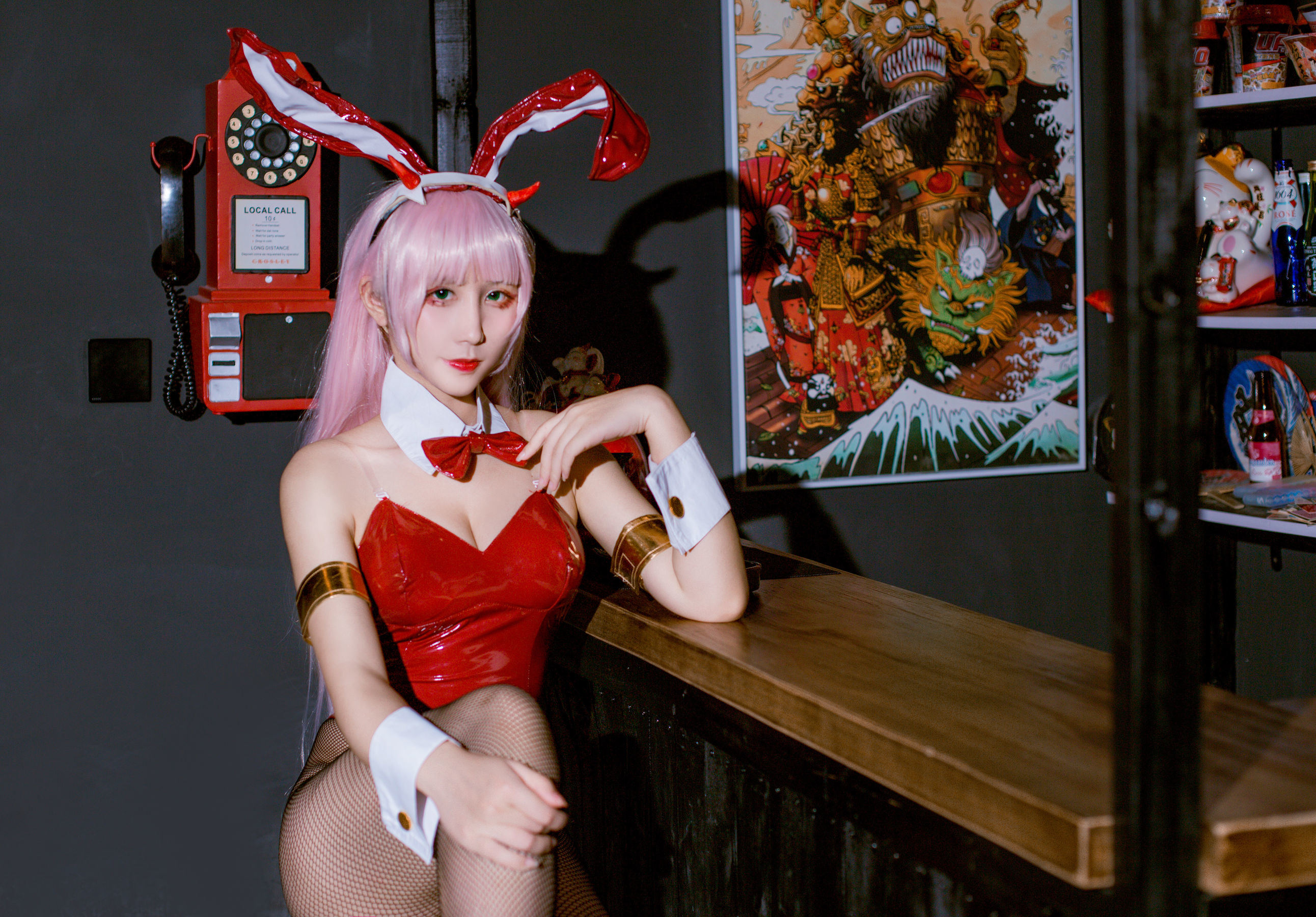コスプレ特典] アニメブロガー キュウキョクジーン - バニーガール