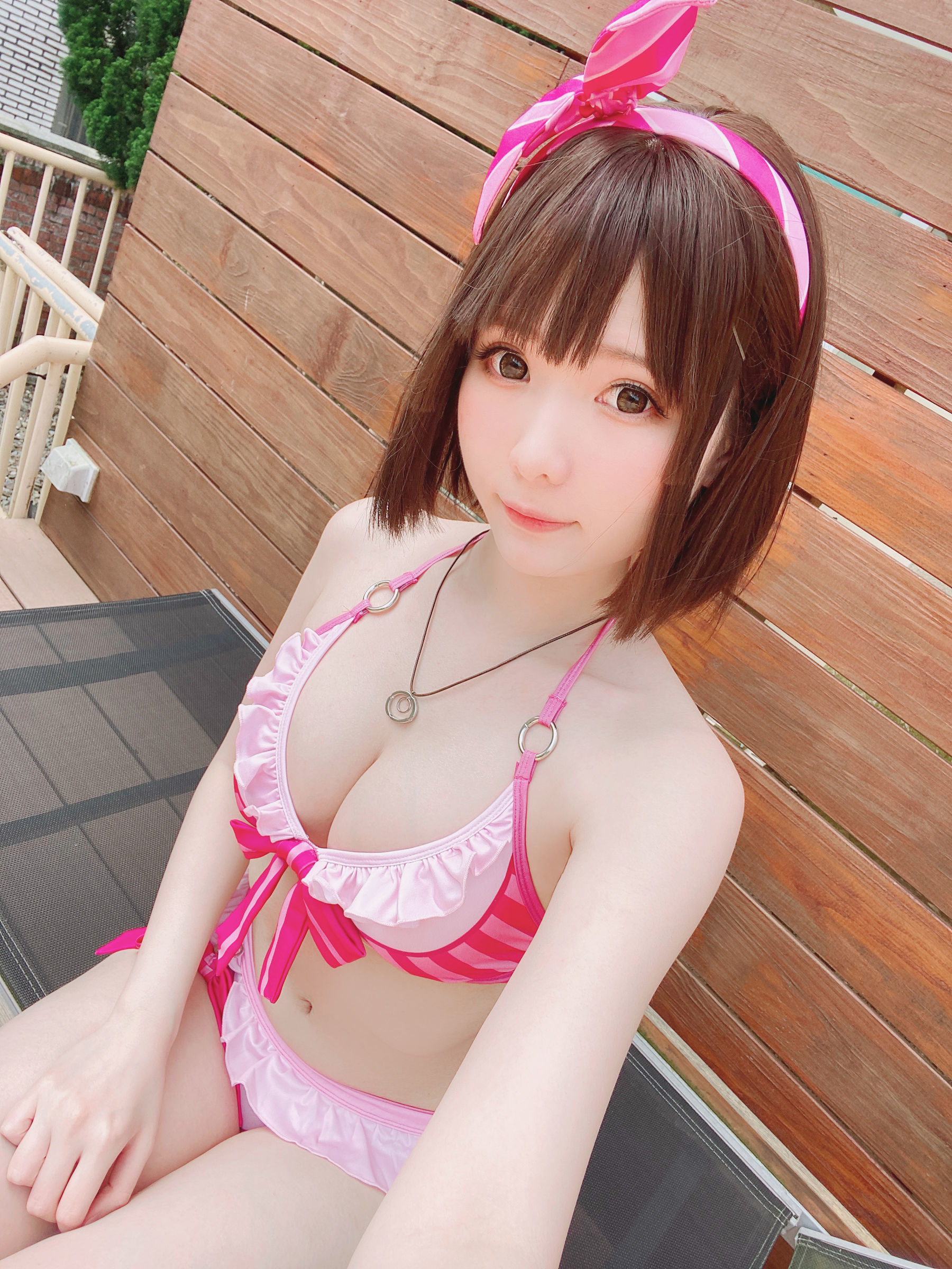 COS Phúc Lợi] Cô gái Weibo Shimo - Kato Megumi Áo tắm