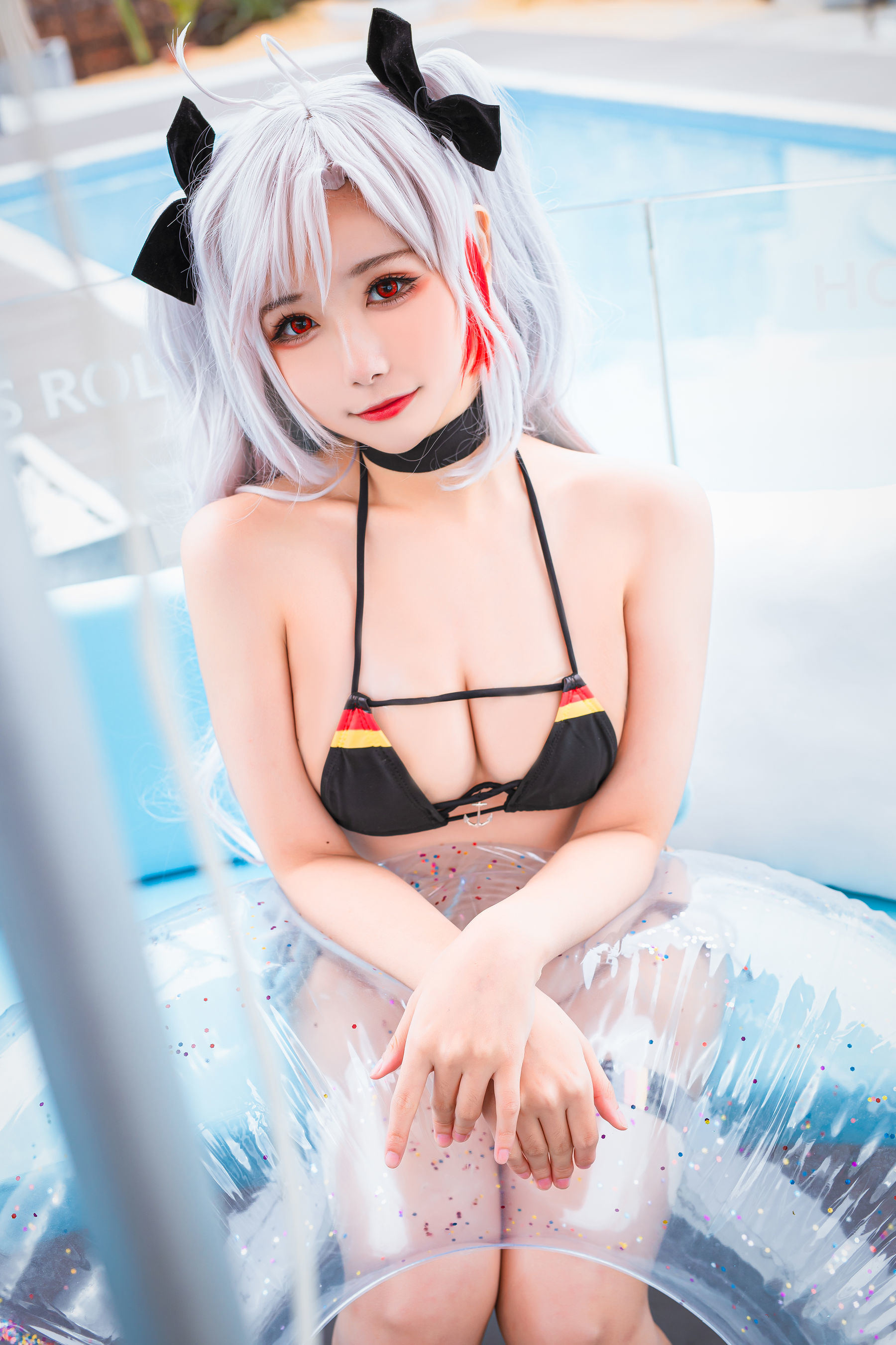 COS Phúc Lợi] Cô gái Weibo Momoko Aoi Aoi - Swimsuit của Eugen