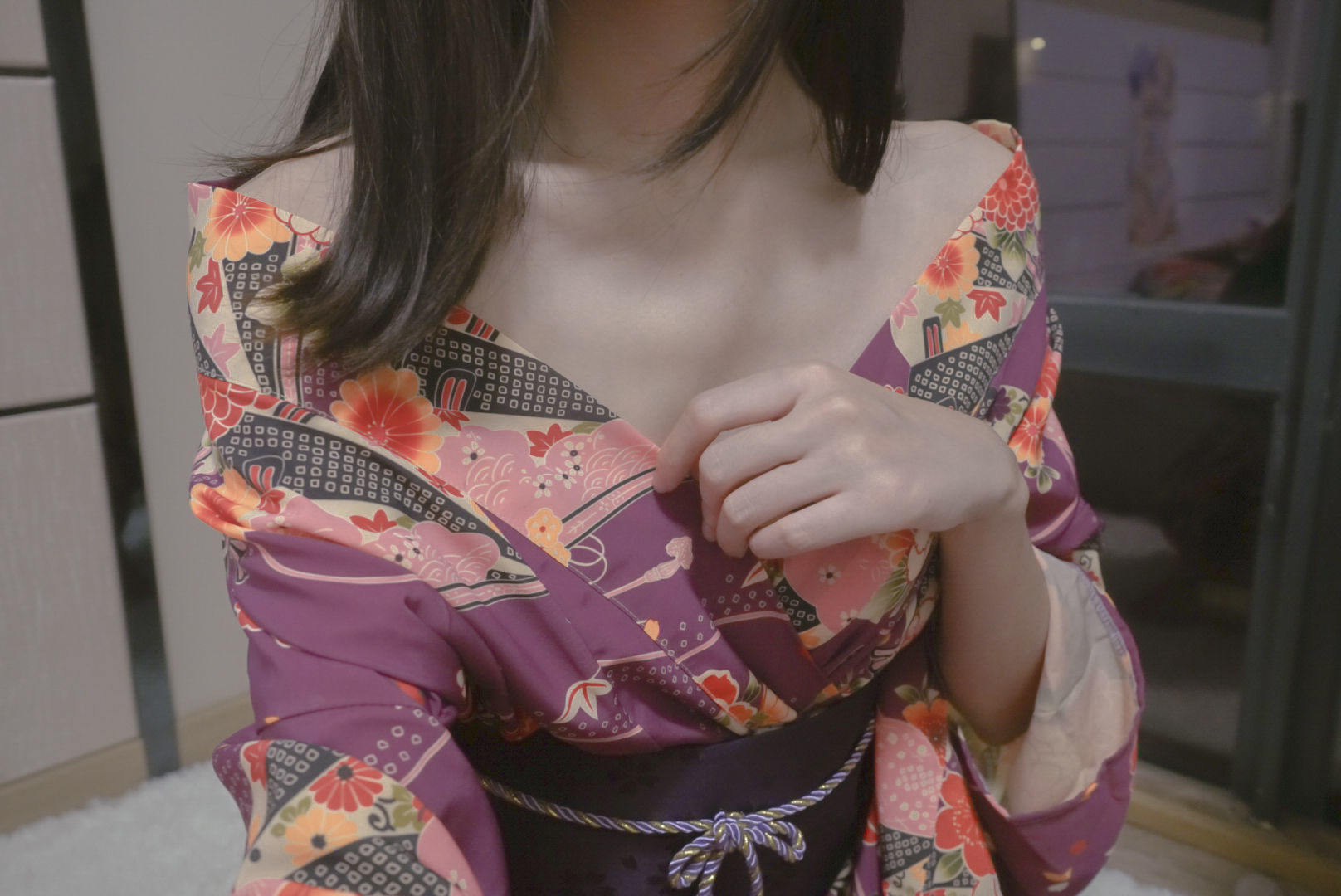 [COS福利] 萌妹子眼酱大魔王w - 和服
