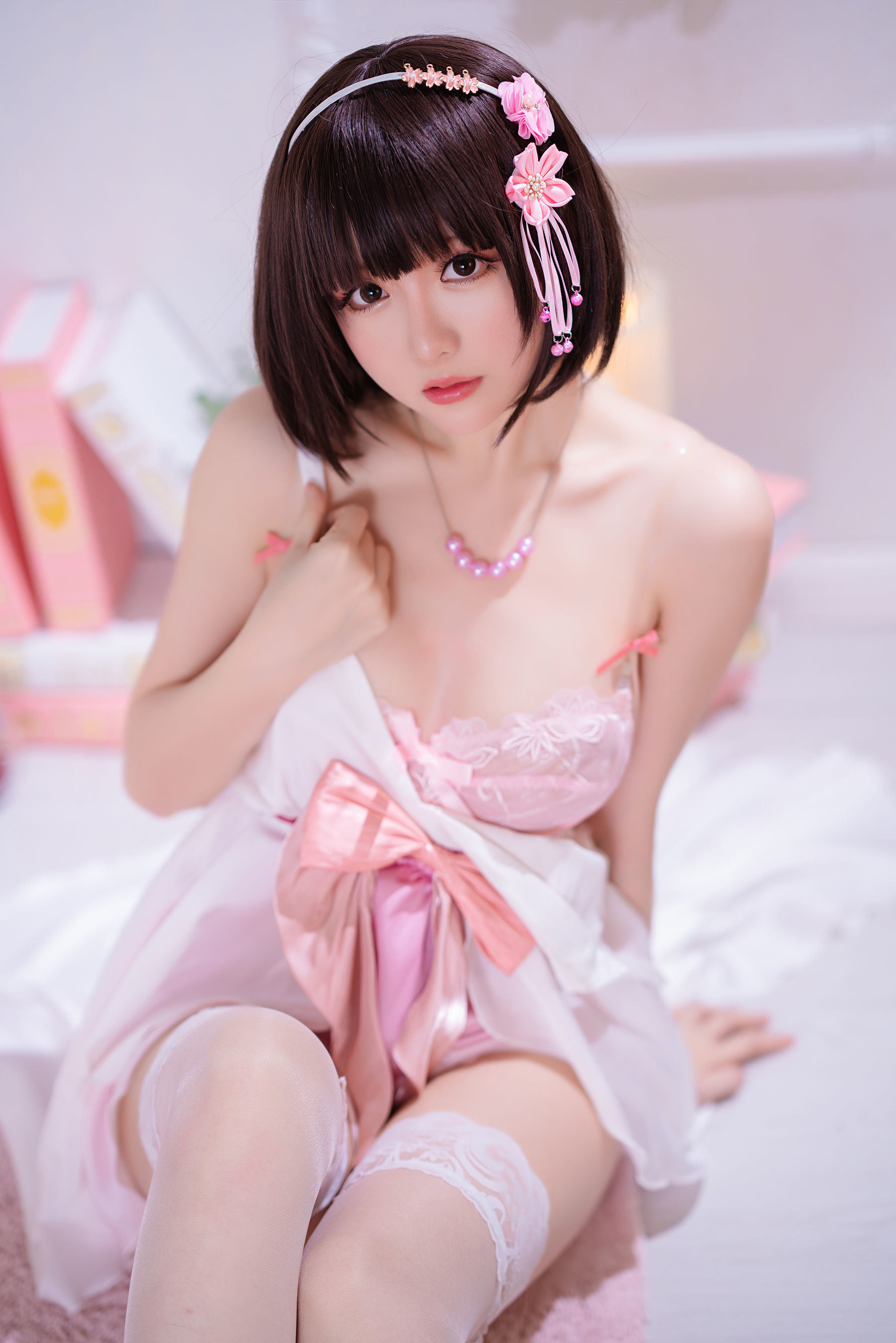 COS特典] コサーお姉さん星のちち - 加藤恵 特典礼服