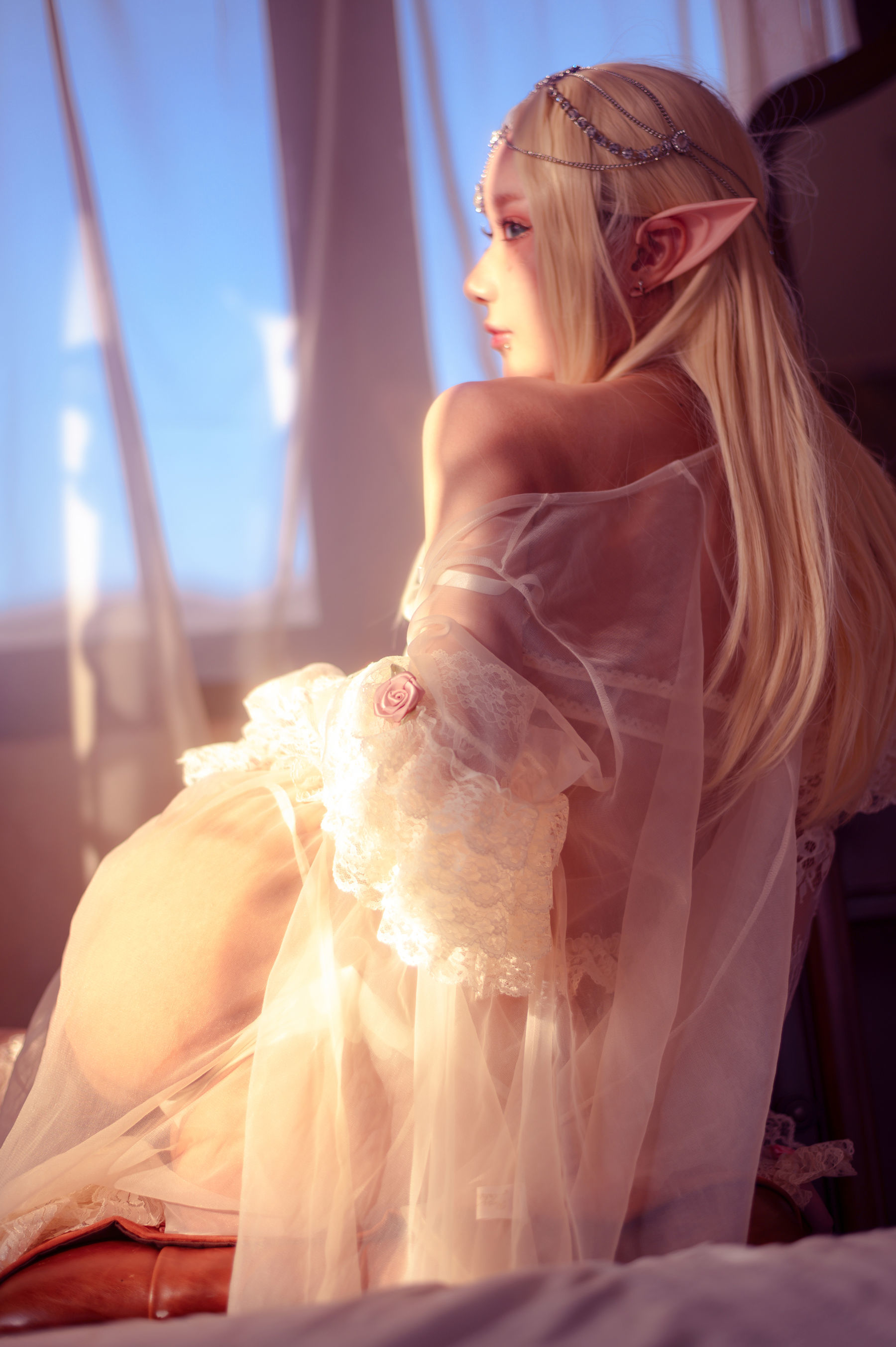 COS Phúc lợi] Blogger Anime A Bao cũng là Thỏ Nương - Elf