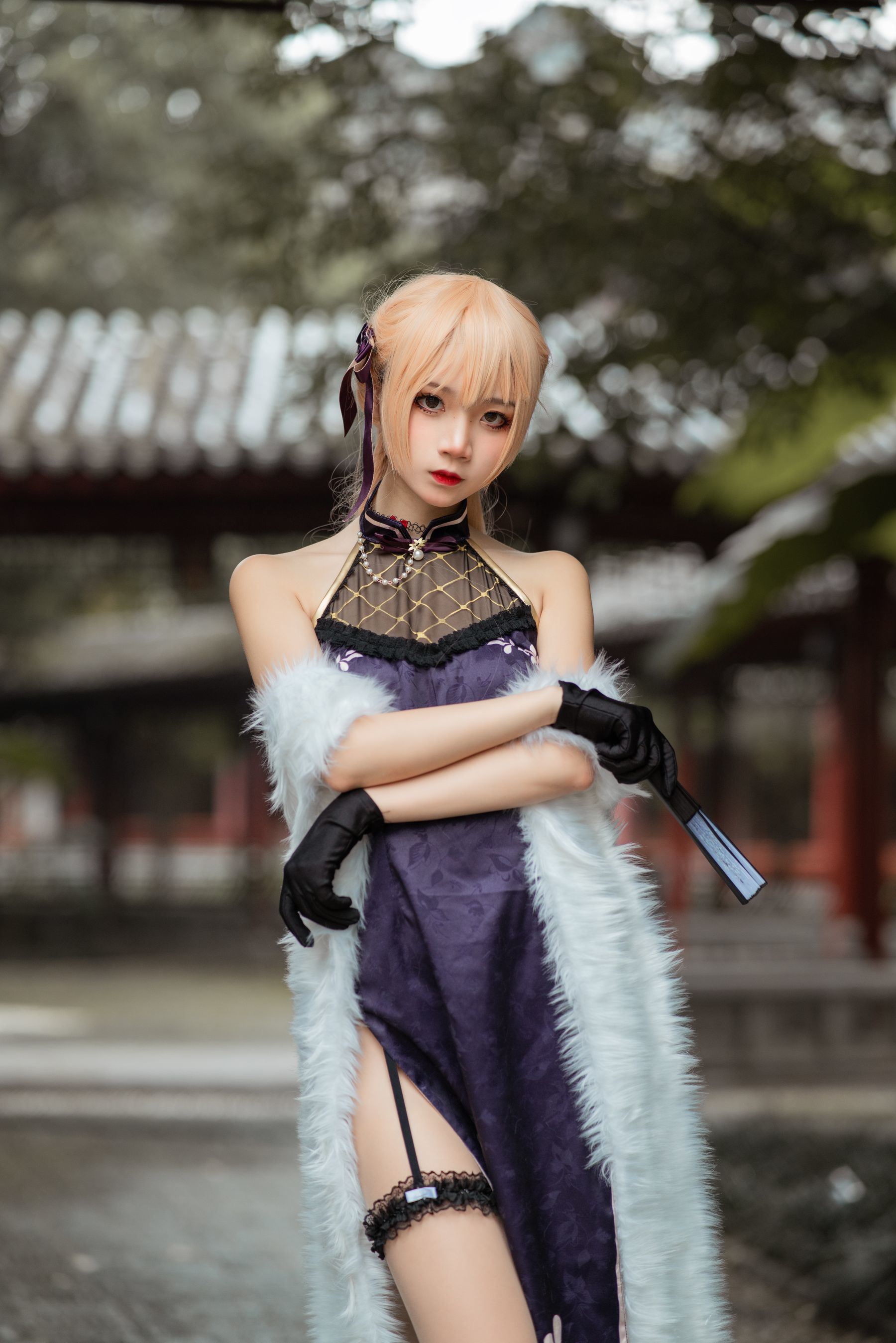 COS福利] 清純少女五更百鬼 - OTS-14旗袍