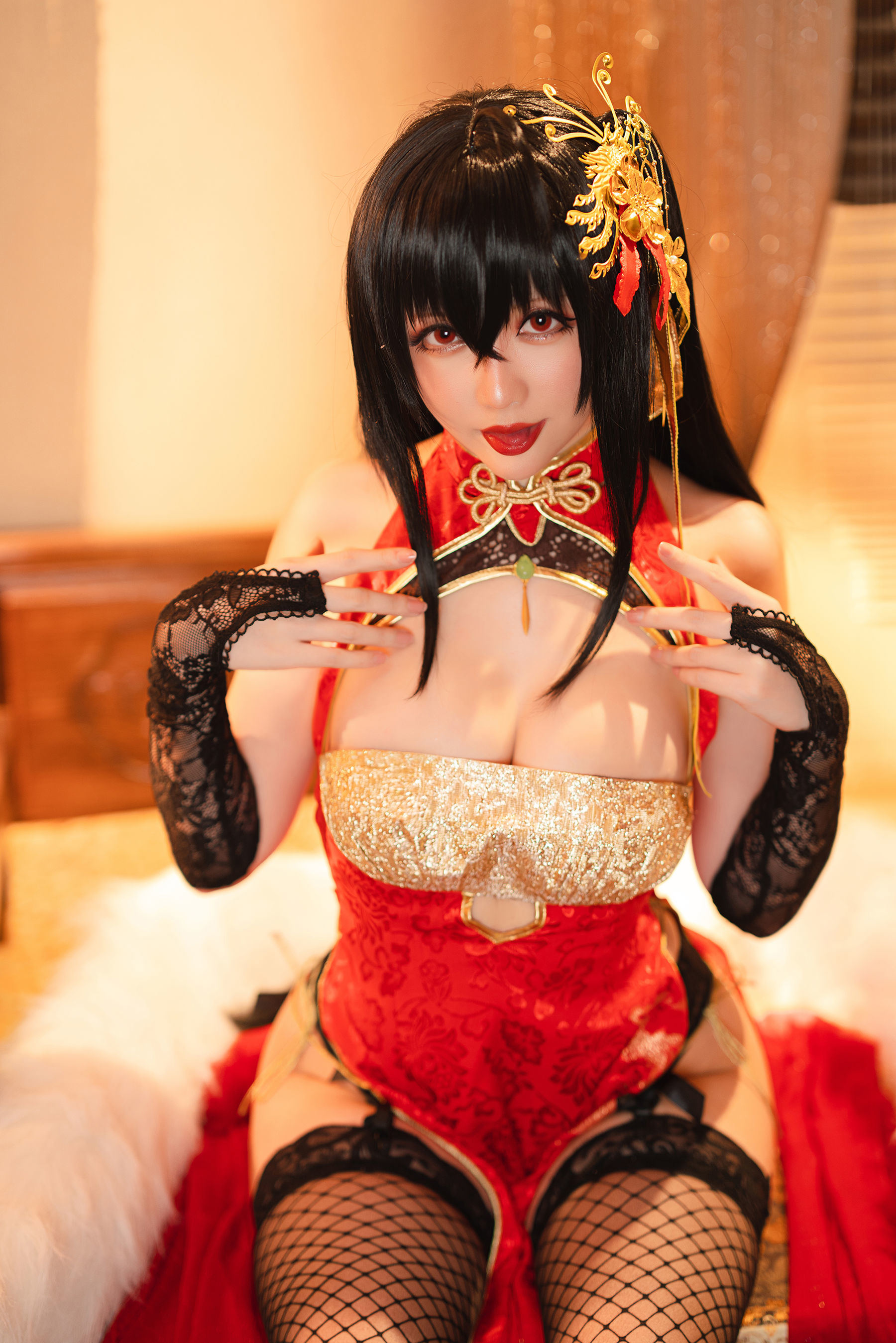 COS Welfare] Coser Big Sister Xing Zhi Chi Chi - Da Feng Feng Ming Chun Xiao