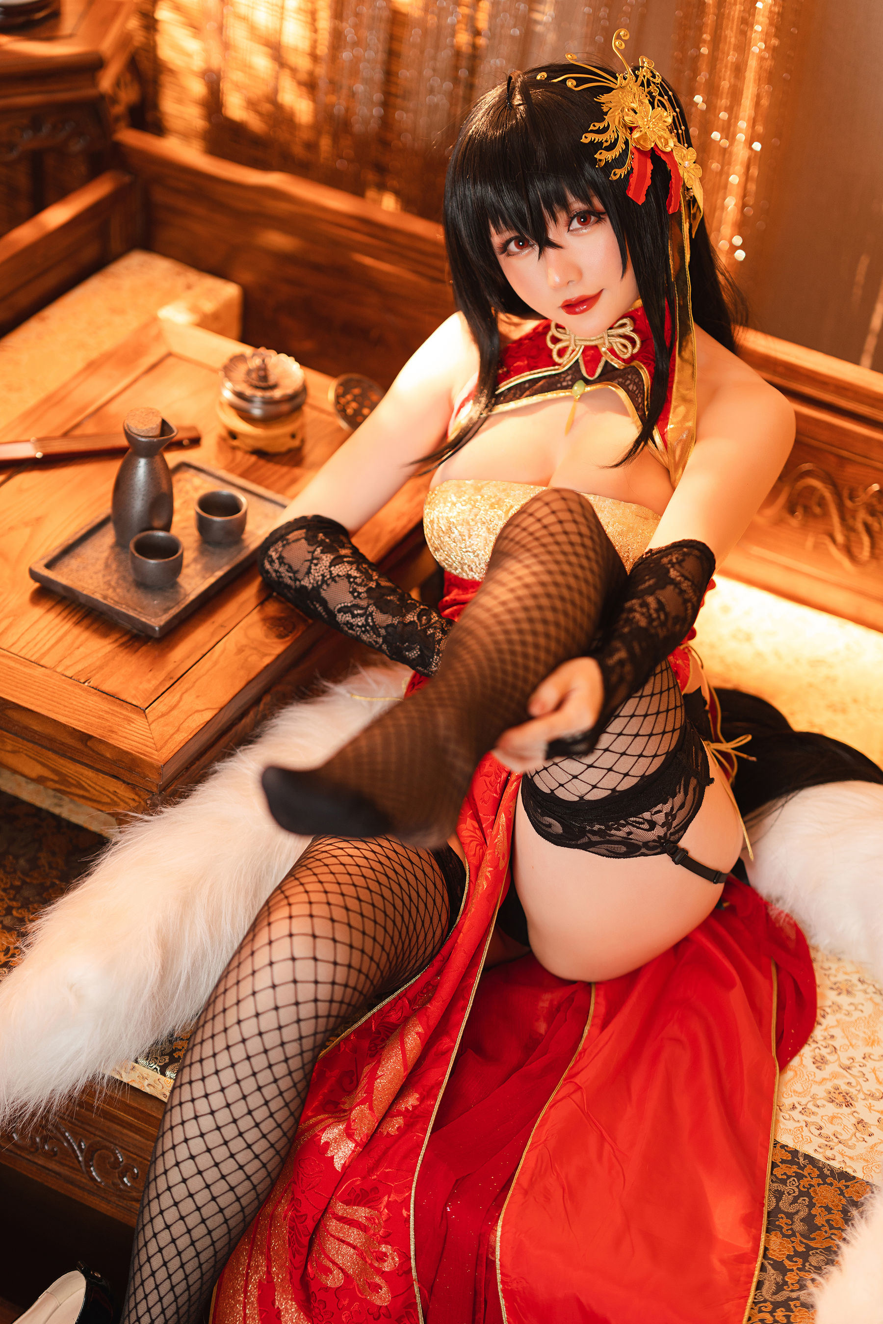 COS Welfare] Coser Big Sister Xing Zhi Chi Chi - Da Feng Feng Ming Chun Xiao