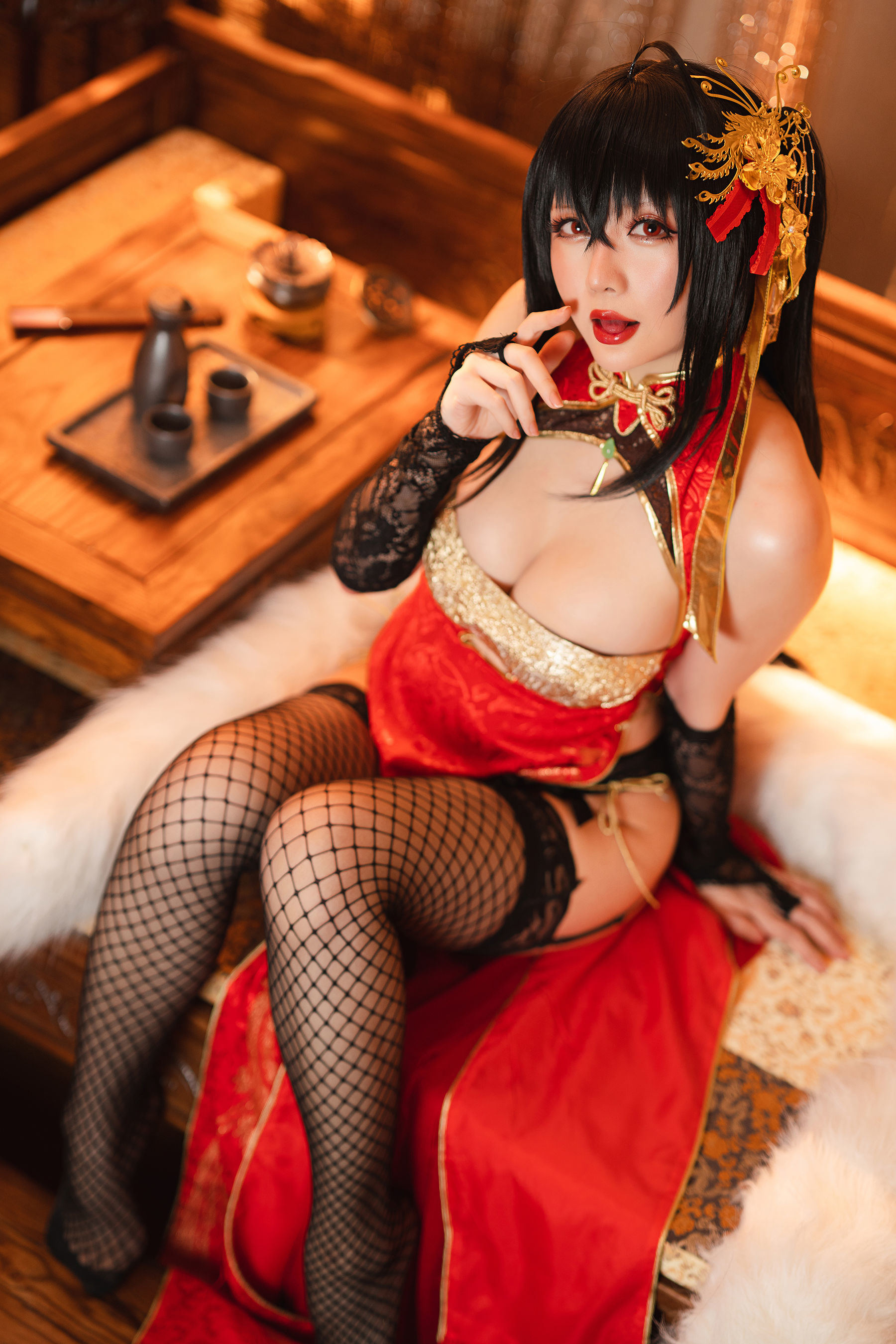COS Welfare] Coser Big Sister Xing Zhi Chi Chi - Da Feng Feng Ming Chun Xiao