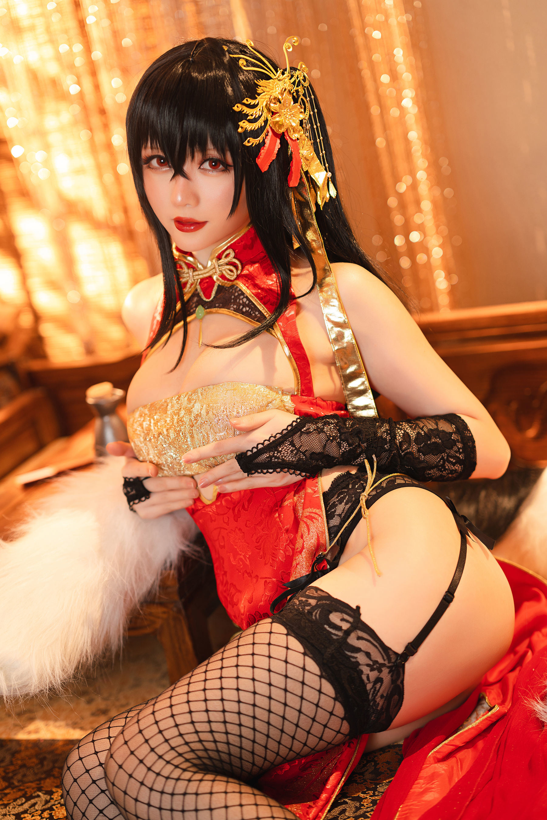 COS Welfare] Coser Big Sister Xing Zhi Chi Chi - Da Feng Feng Ming Chun Xiao
