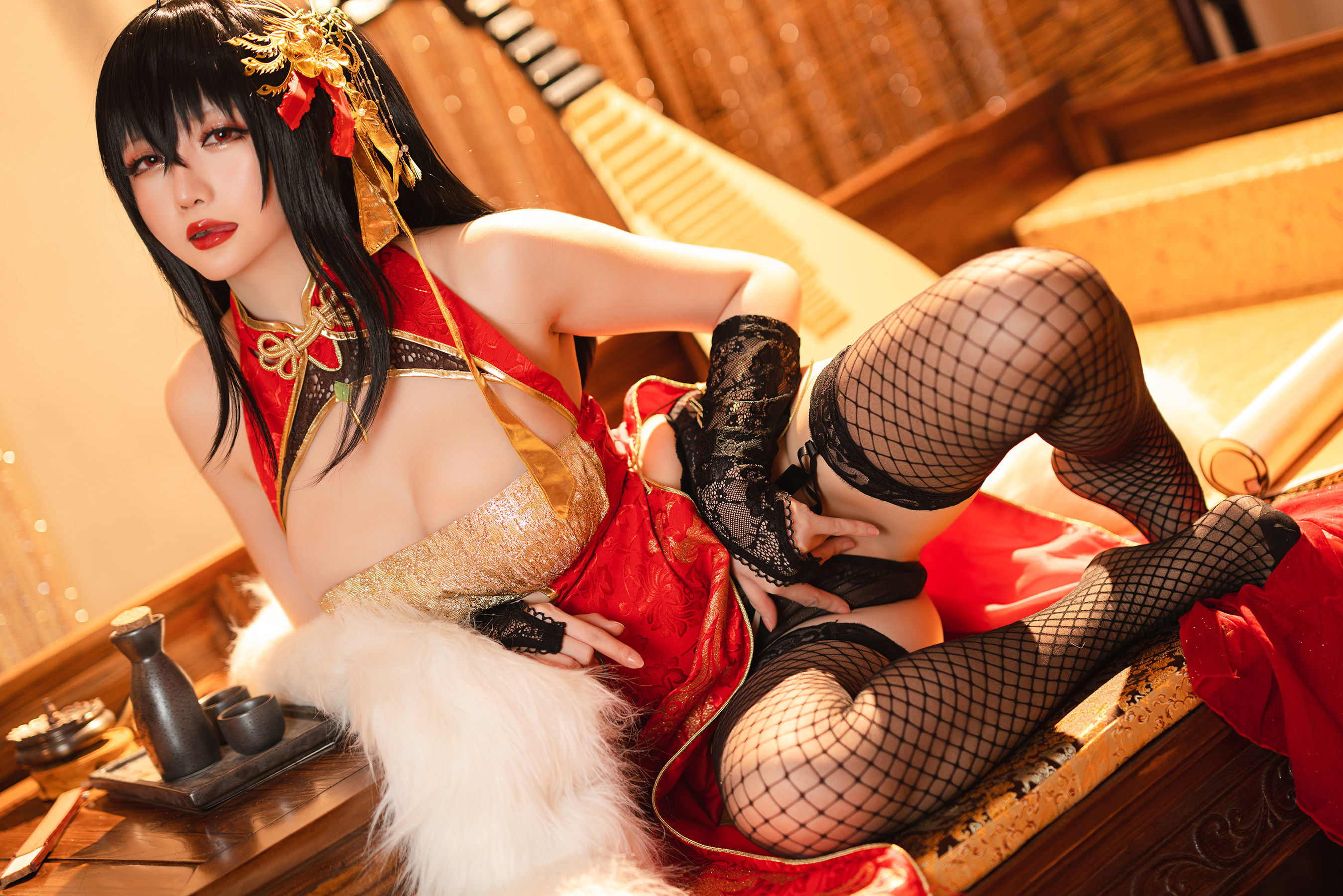 COS Welfare] Coser Big Sister Xing Zhi Chi Chi - Da Feng Feng Ming Chun Xiao